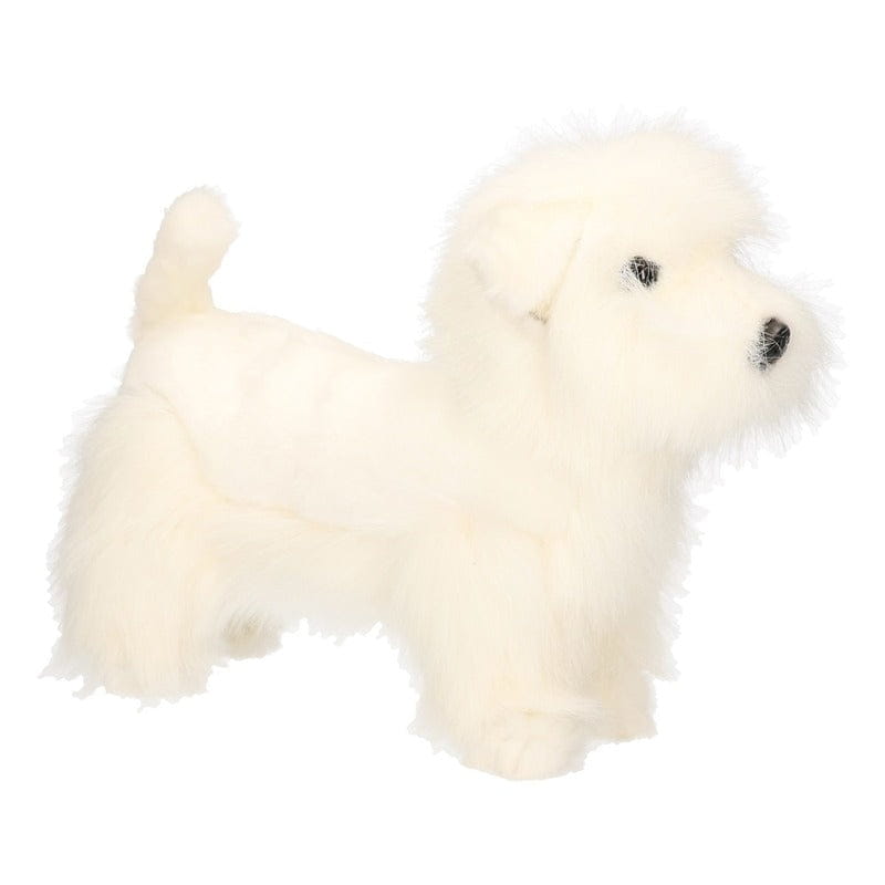 Ravensden panda knuffel - pluche - zwart/wit - 30 cm
