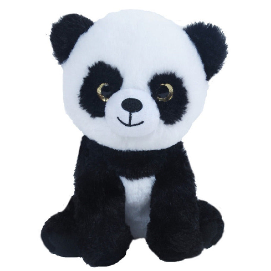 Hermann Teddy papegaai knuffel - pluche - blauw/geel - 26 cm