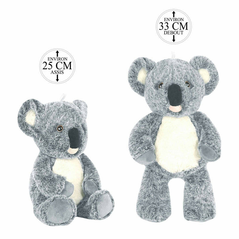 Steenbok knuffel - pluche - bruin - 26 cm - Hermann Teddy
