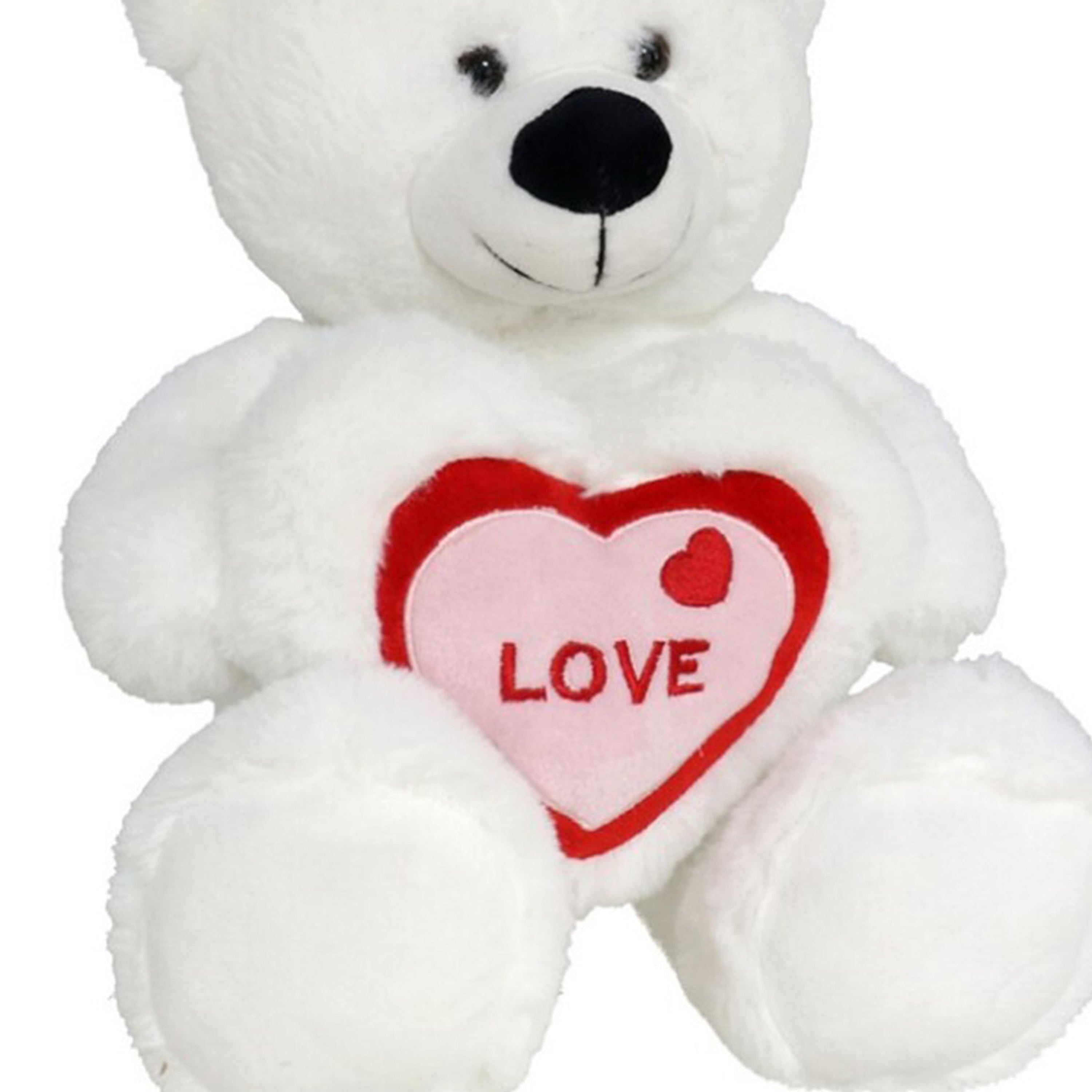 Uil knuffel - zachte pluche - beige/wit - 20 cm