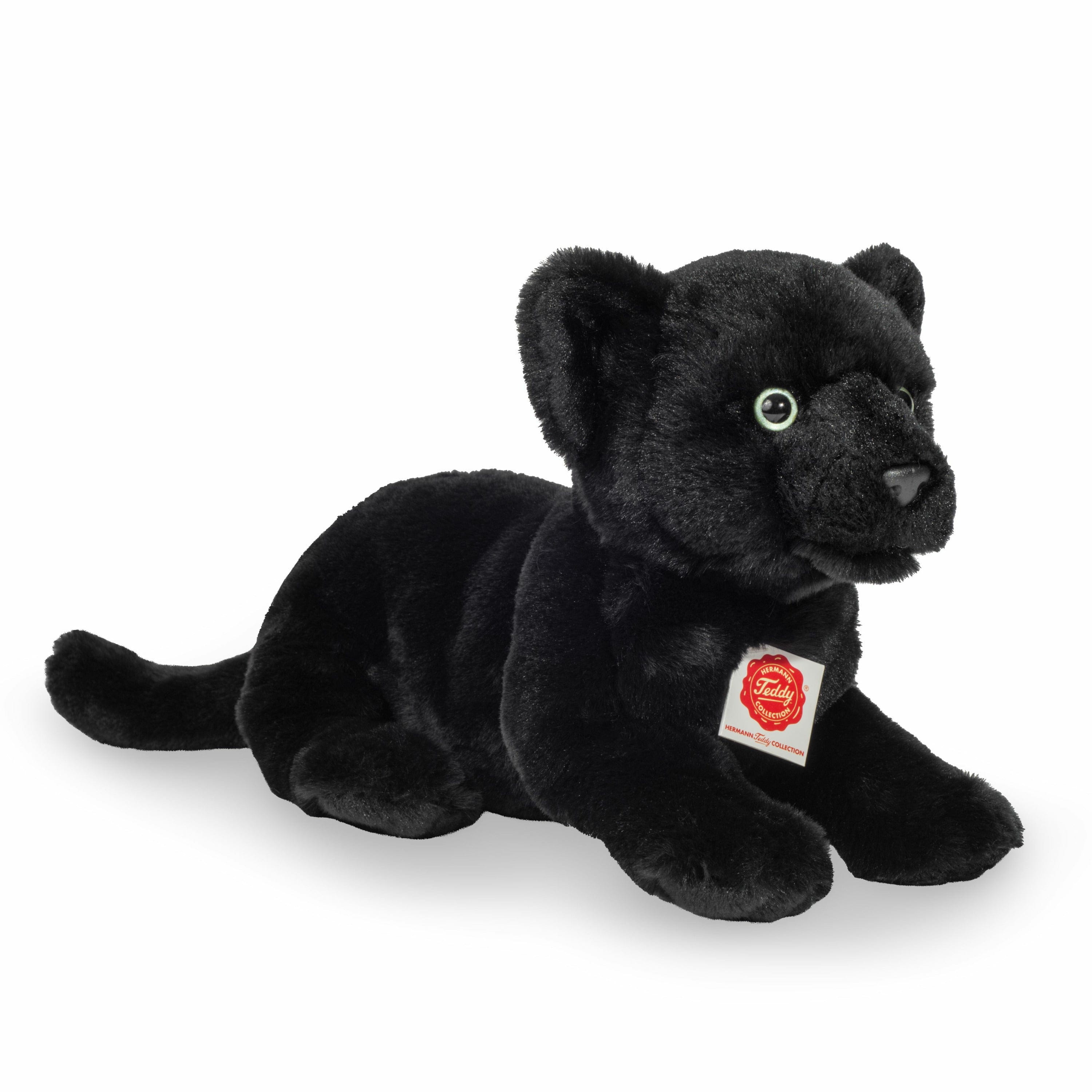 Zwarte panter knuffel - pluche - premium kwaliteit - 30 cm