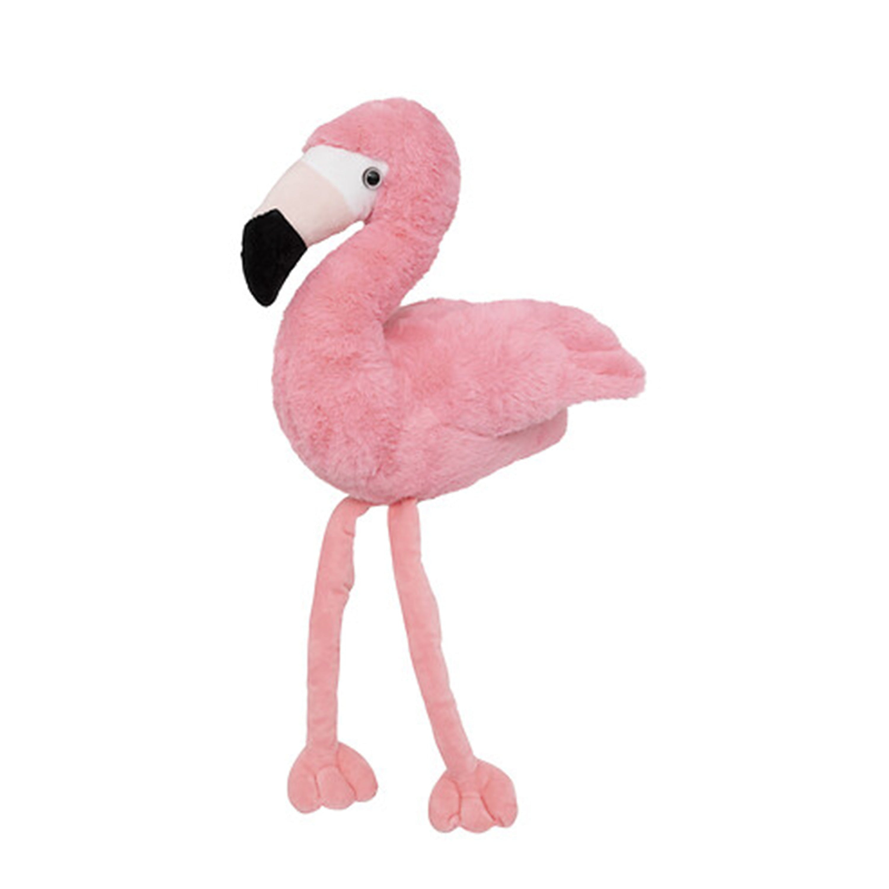 Flamingo knuffel - zacht pluche - roze - 25 cm