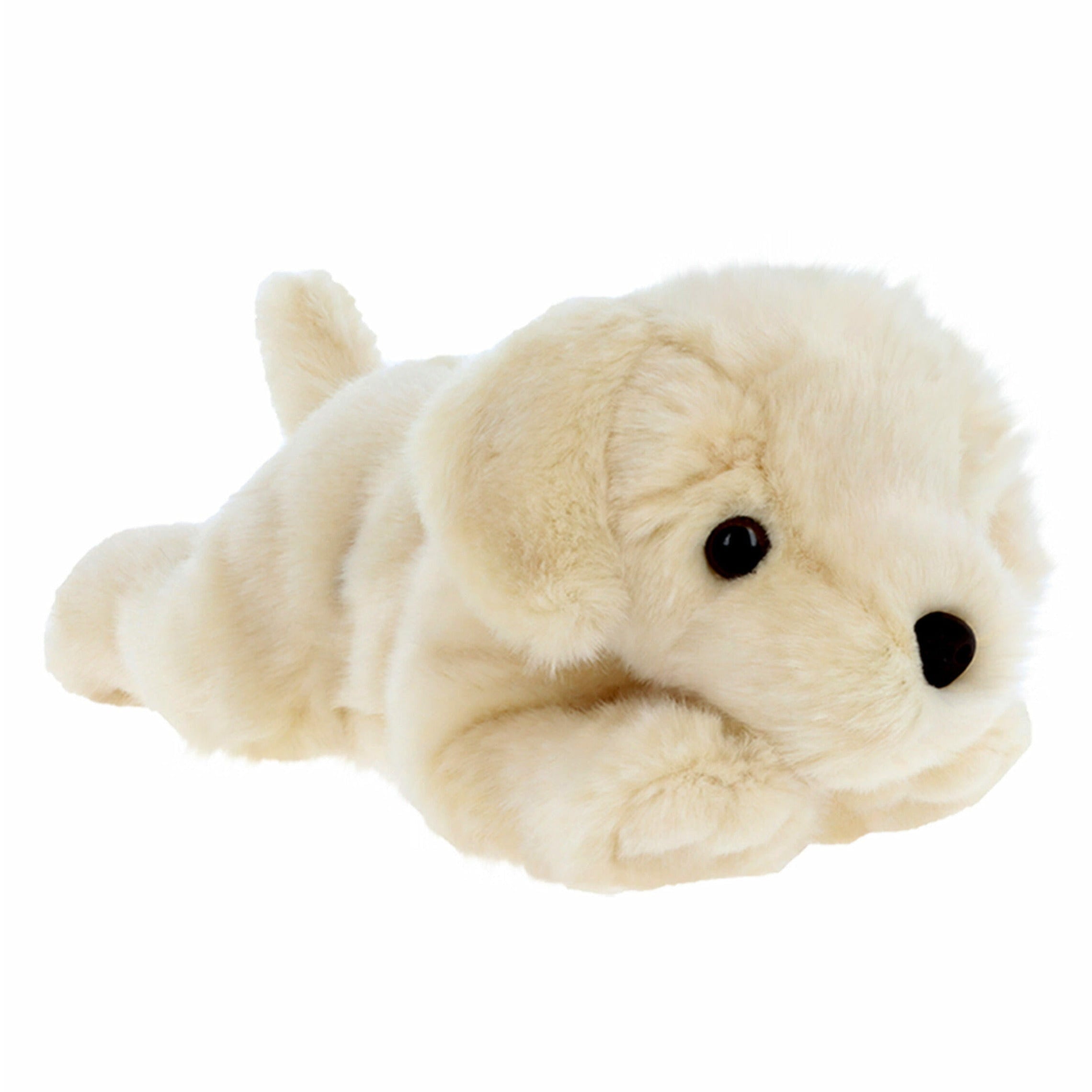 Labrador puppy knuffel - pluche - beige - 30 cm