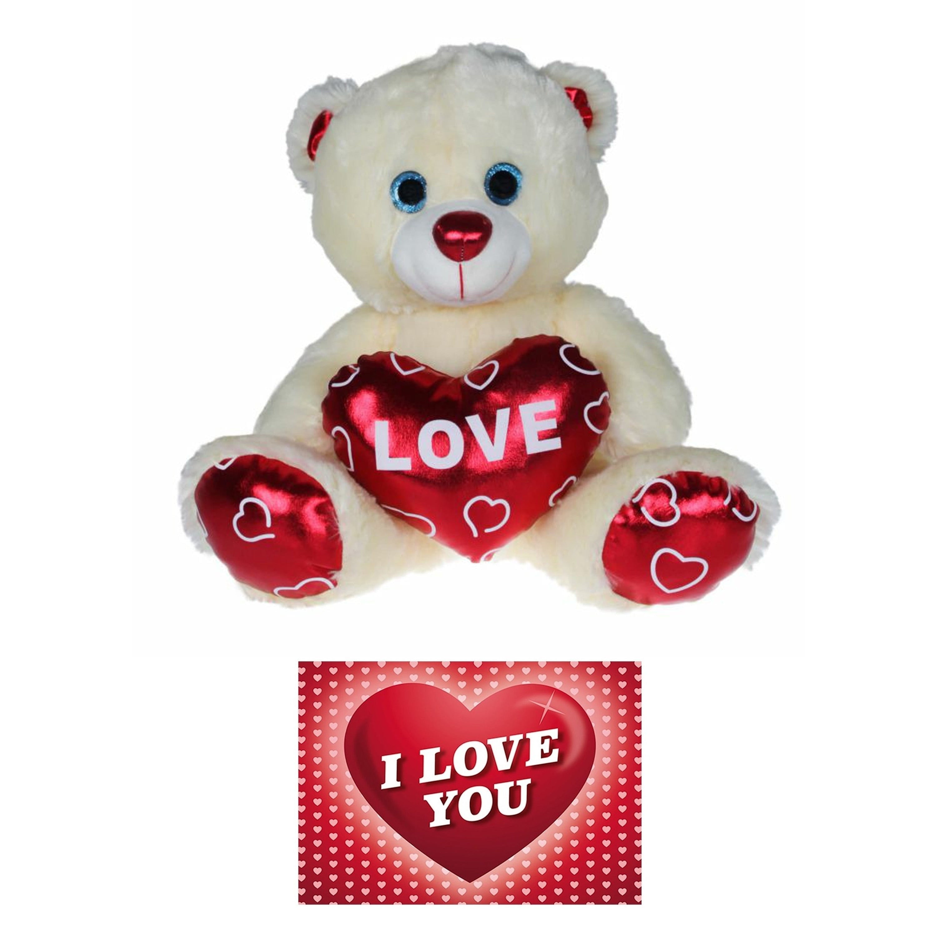 Hermann Teddy Honingbij pluche knuffel - 11 cm