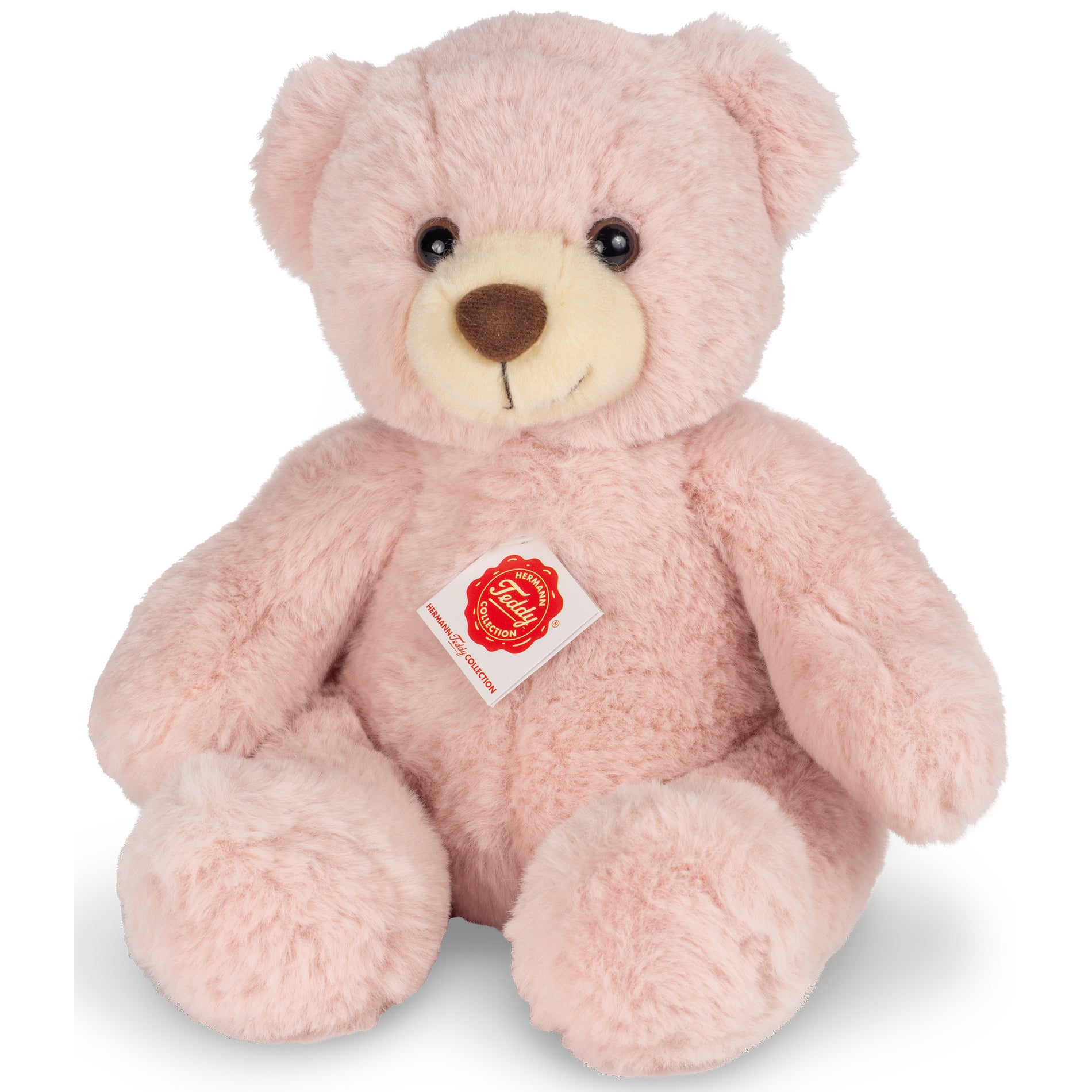 Hermann Teddy beer Mikai - pluche - roze - 30 cm