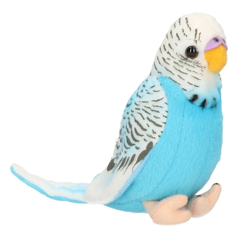 Pluche dolfijn knuffel - blauw - 33 cm - dolfijn - knuffel