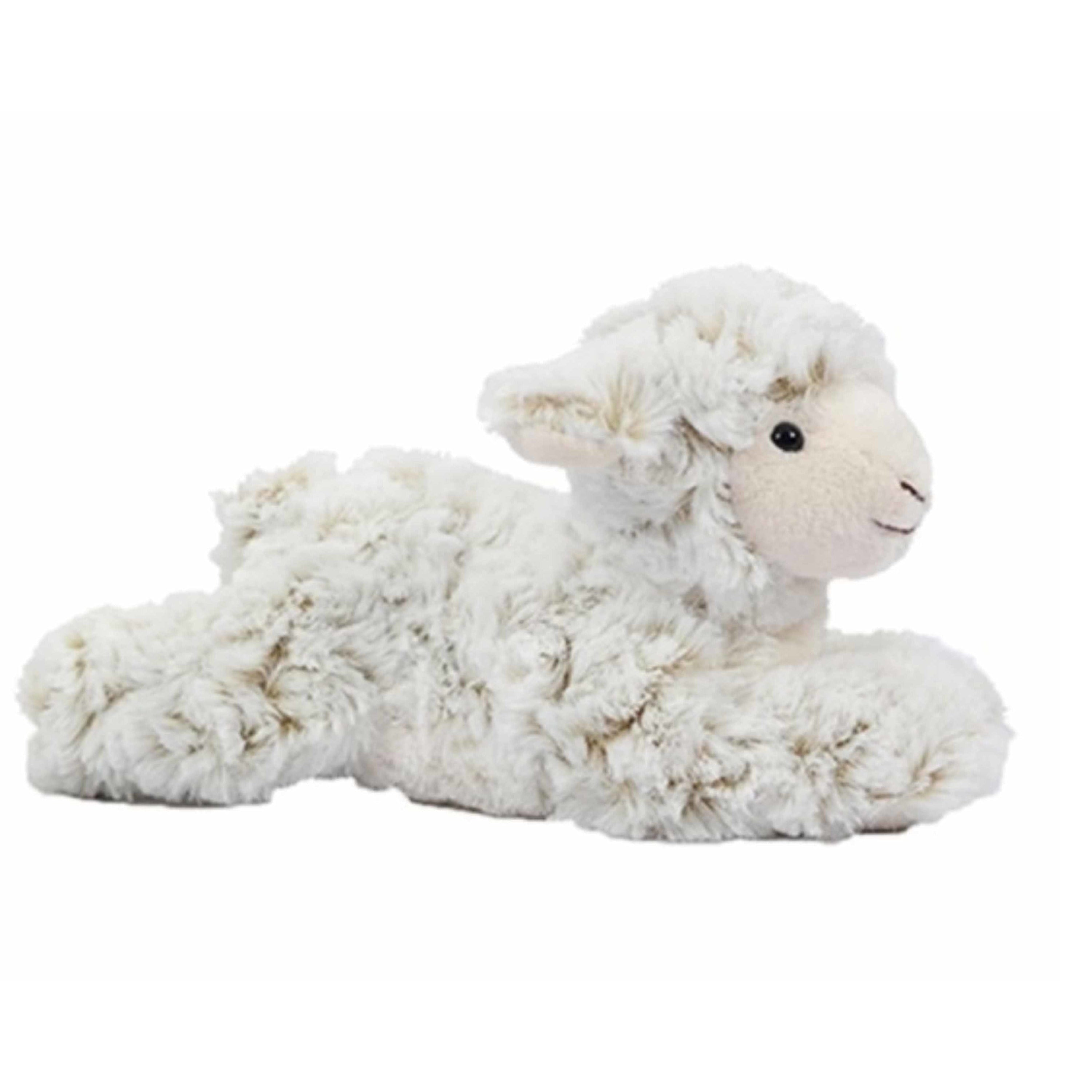 Muis knuffel van zacht pluche - bruin - 11 cm