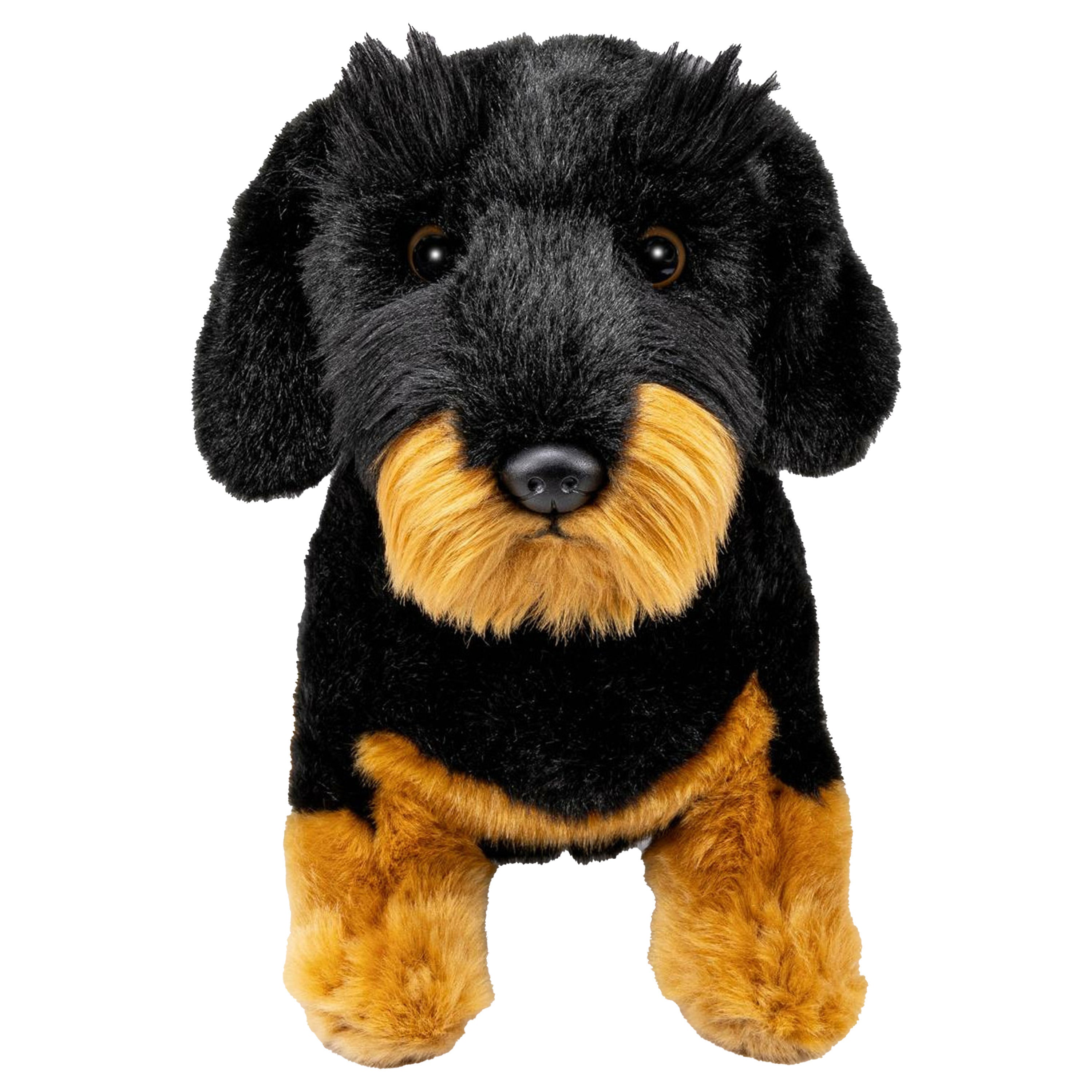 Teckel knuffel hond - zachte pluche - 30 cm - premium