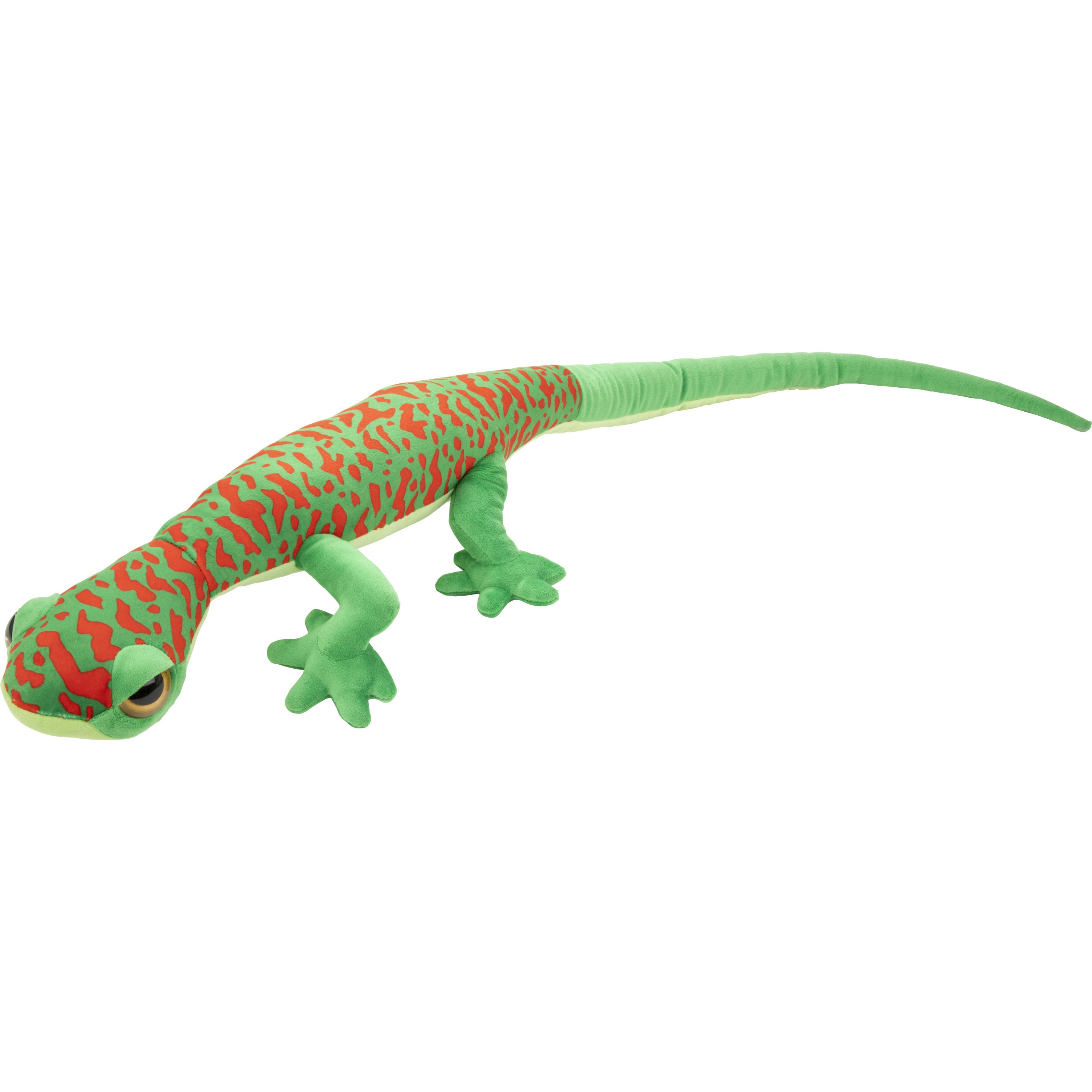 Nature Planet gekko knuffel - pluche - 112 cm - hagedis