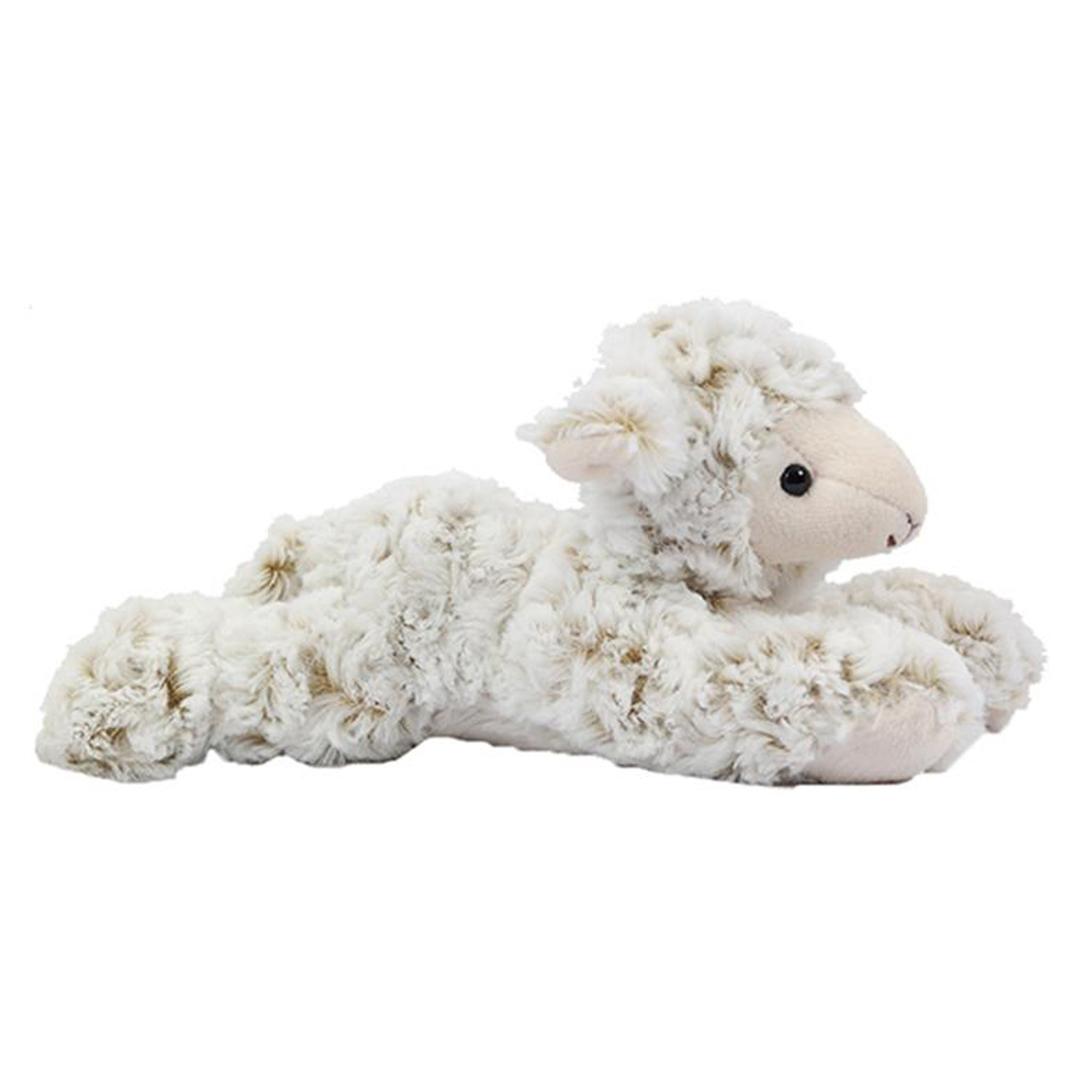 Schaap/lammetje knuffel - pluche - wit - 27 cm - boerderij