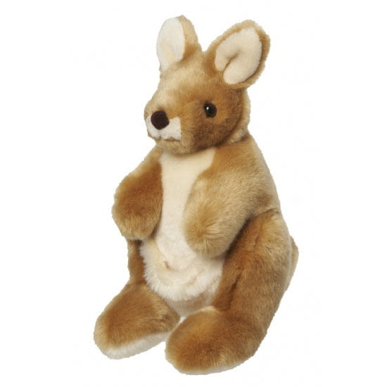 Knuffel kangoeroe - pluche - 26 cm - dierenknuffel