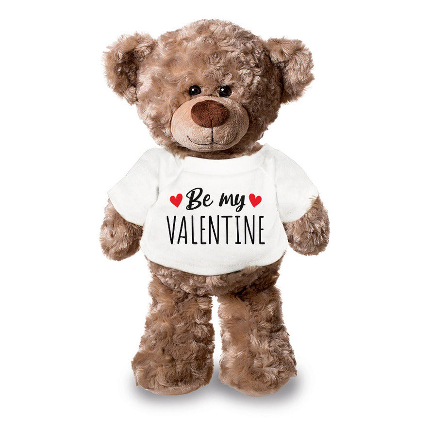 Valentijnsdag teddybeer XL - pluche knuffel - 45 cm - cadeau