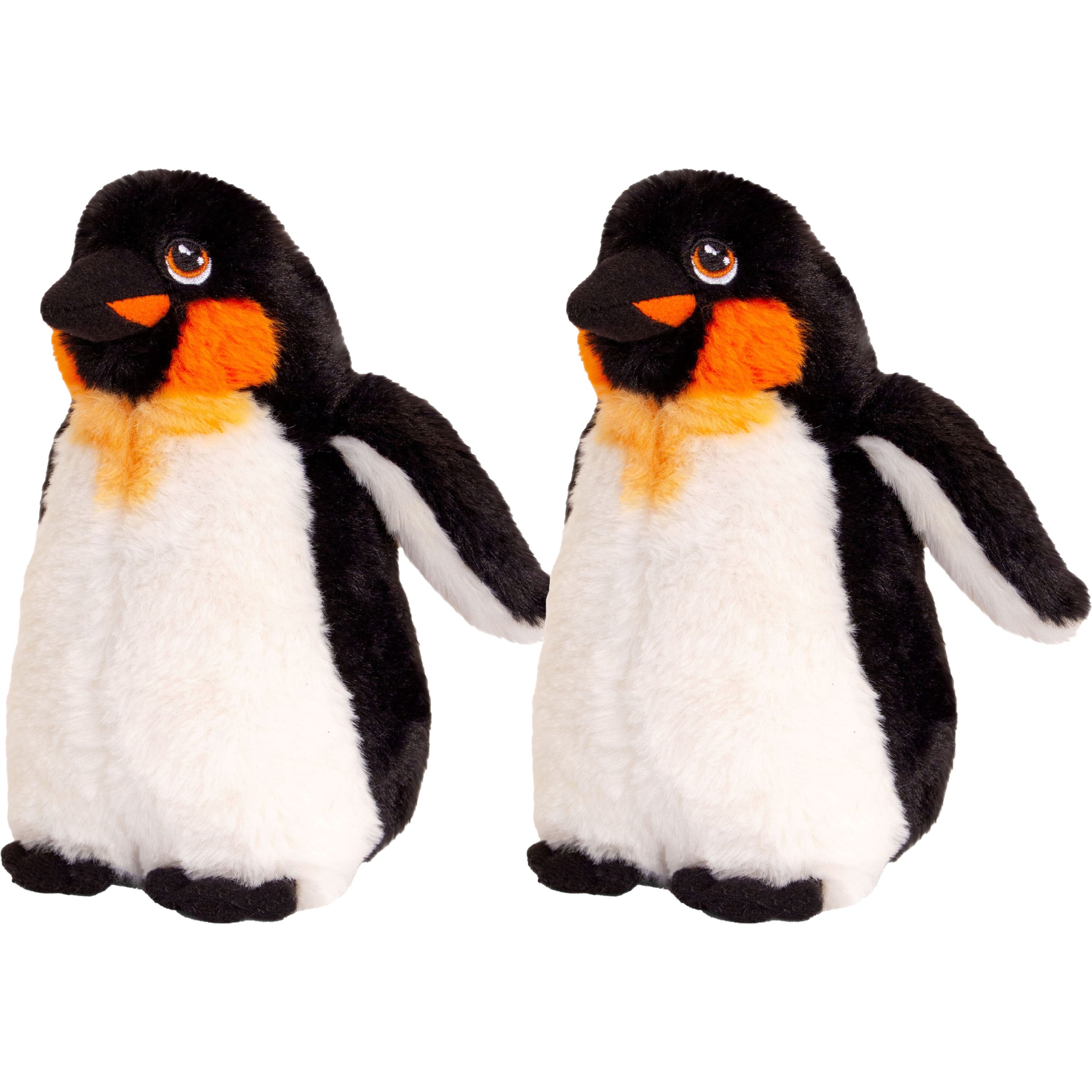 Keel Toys keizerspinguïn knuffel - pluche - 20 cm - wit/zwart