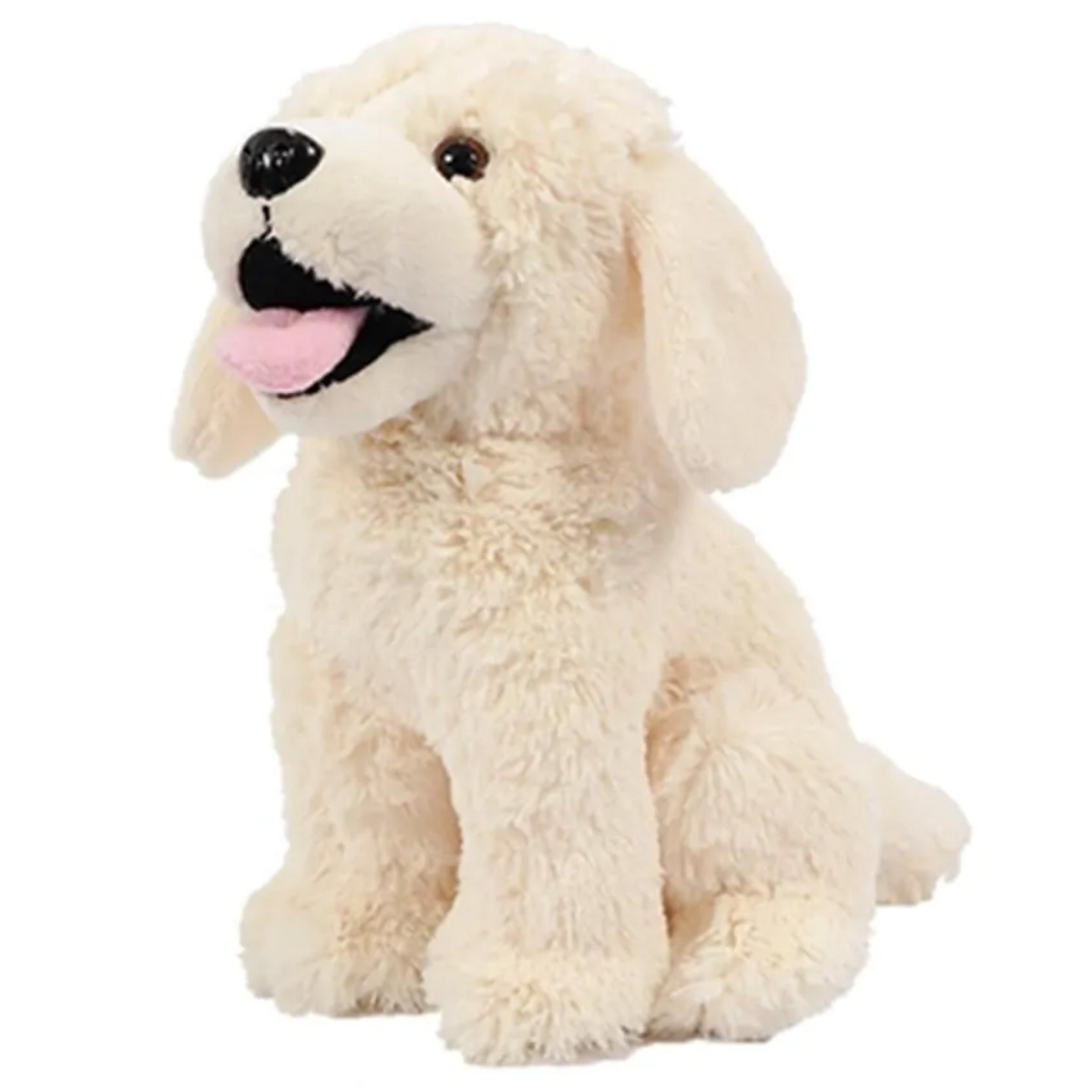 Labrador knuffel hond licht zittend - pluche - 20 cm
