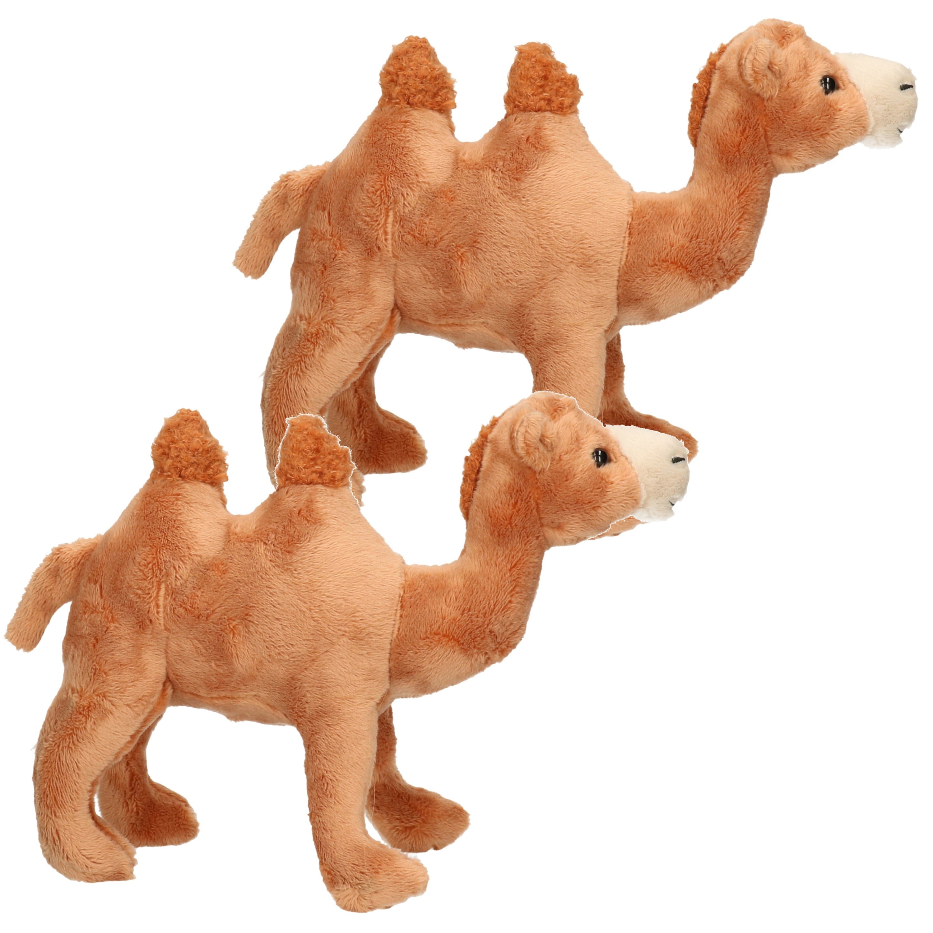 Cornelissen kameel knuffel - pluche - bruin - 22 cm