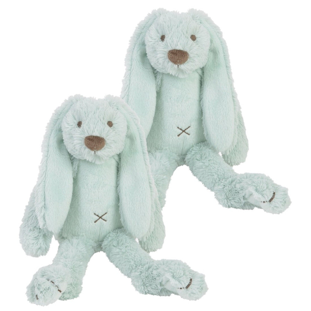 Happy Horse Richie knuffel konijn - pluche - mint - 28 cm