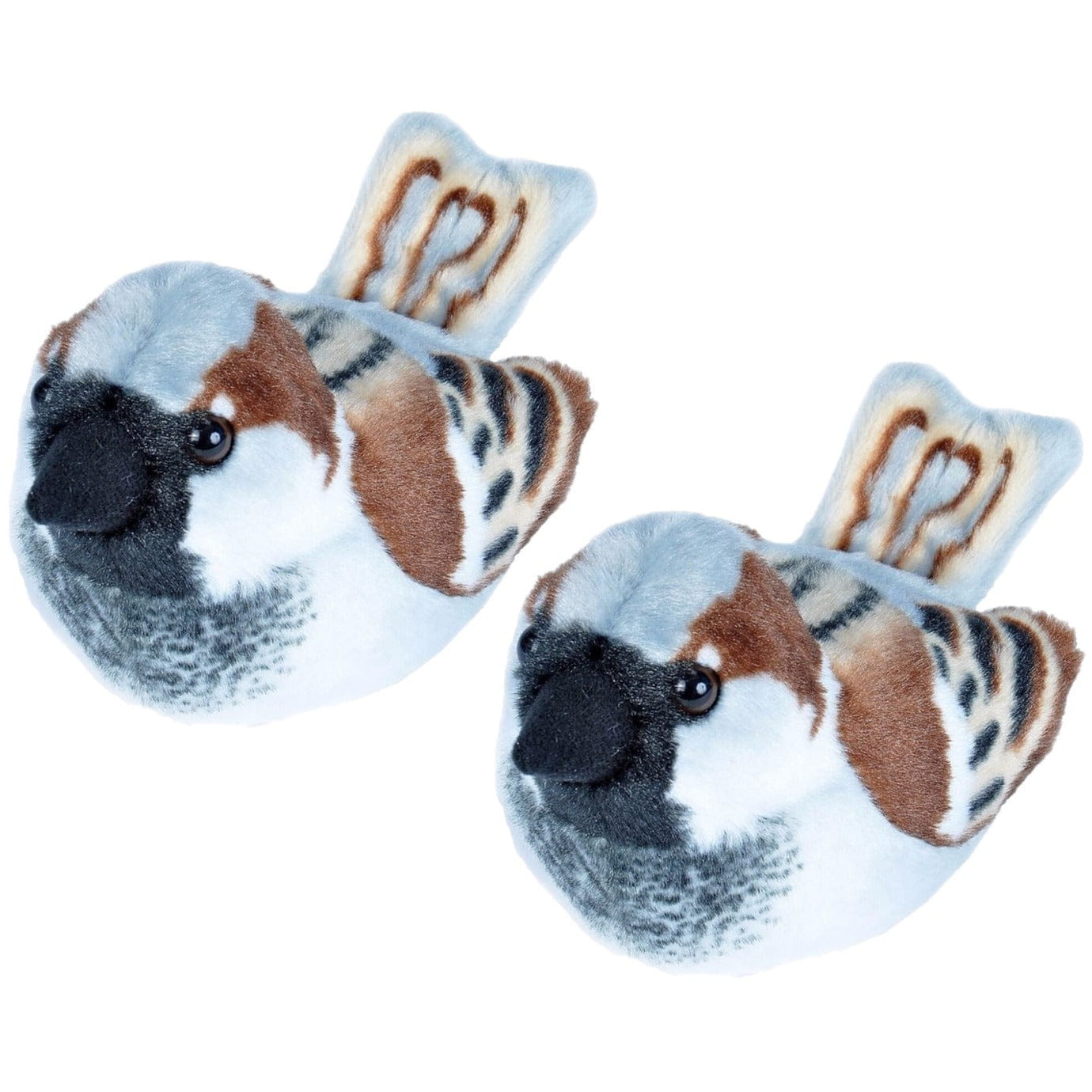 Wild Republic huismus knuffel - pluche - 14 cm - vogel