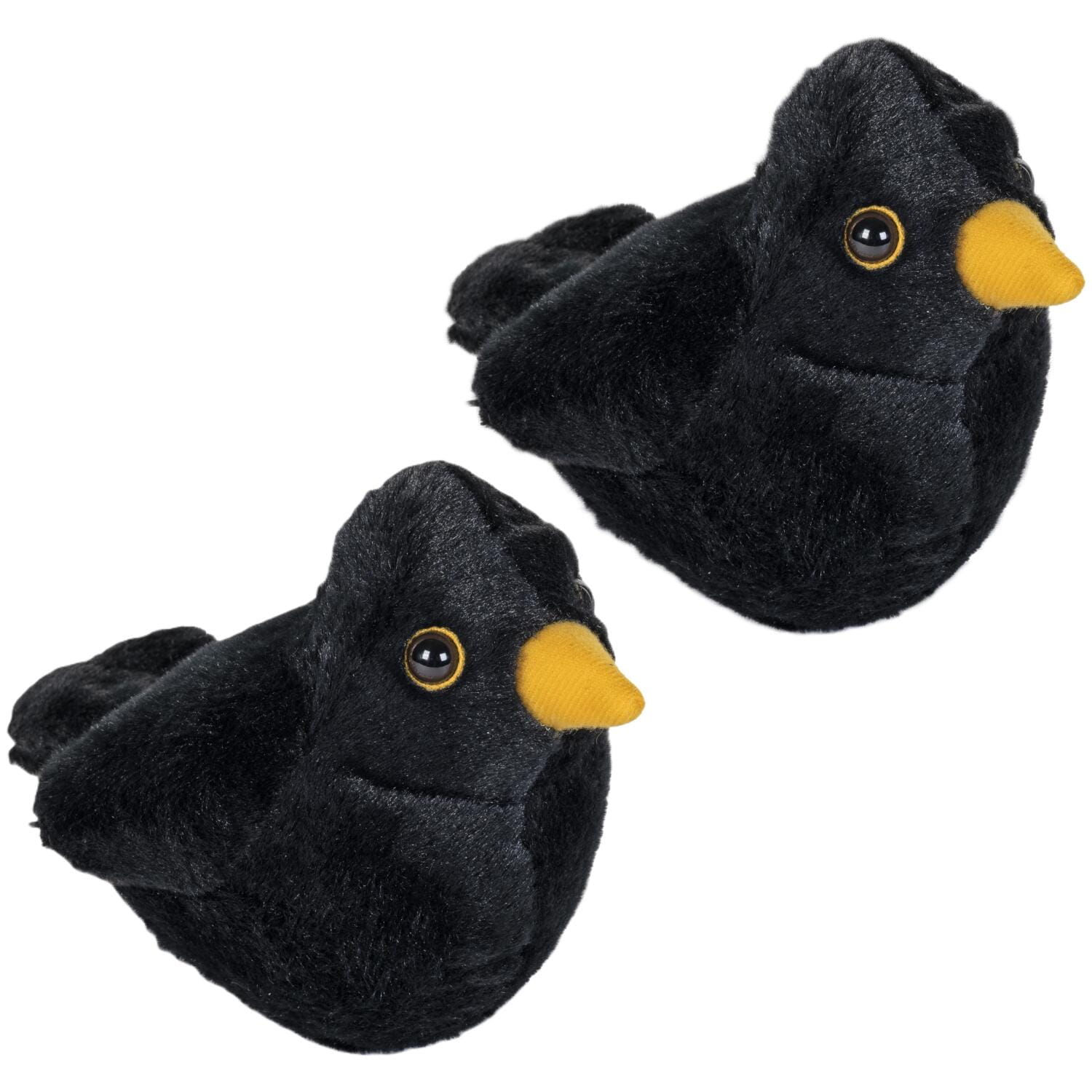 Wild Republic merel knuffel - pluche - 14 cm - met geluid - vogels