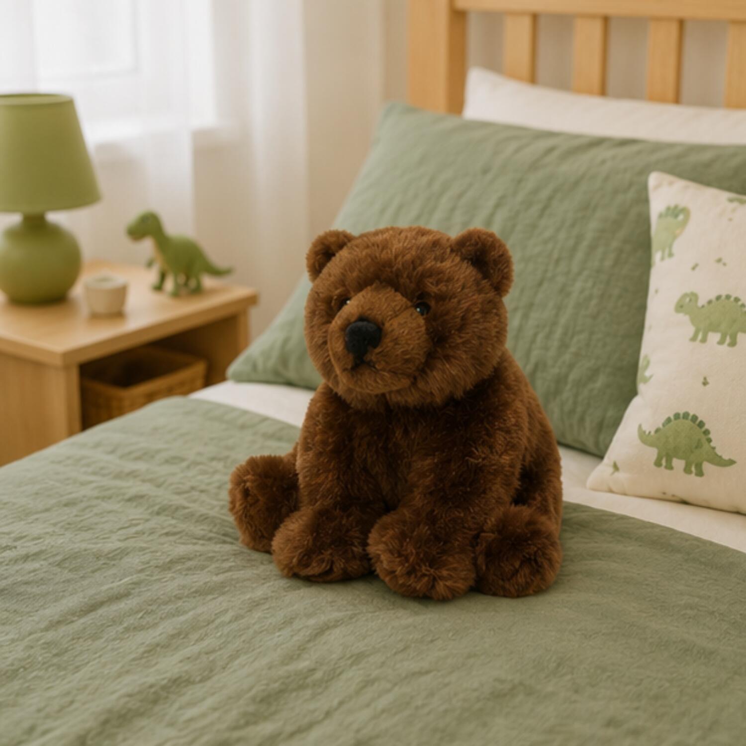 Pluche rat knuffel - bruin - 22 cm - 3 stuks