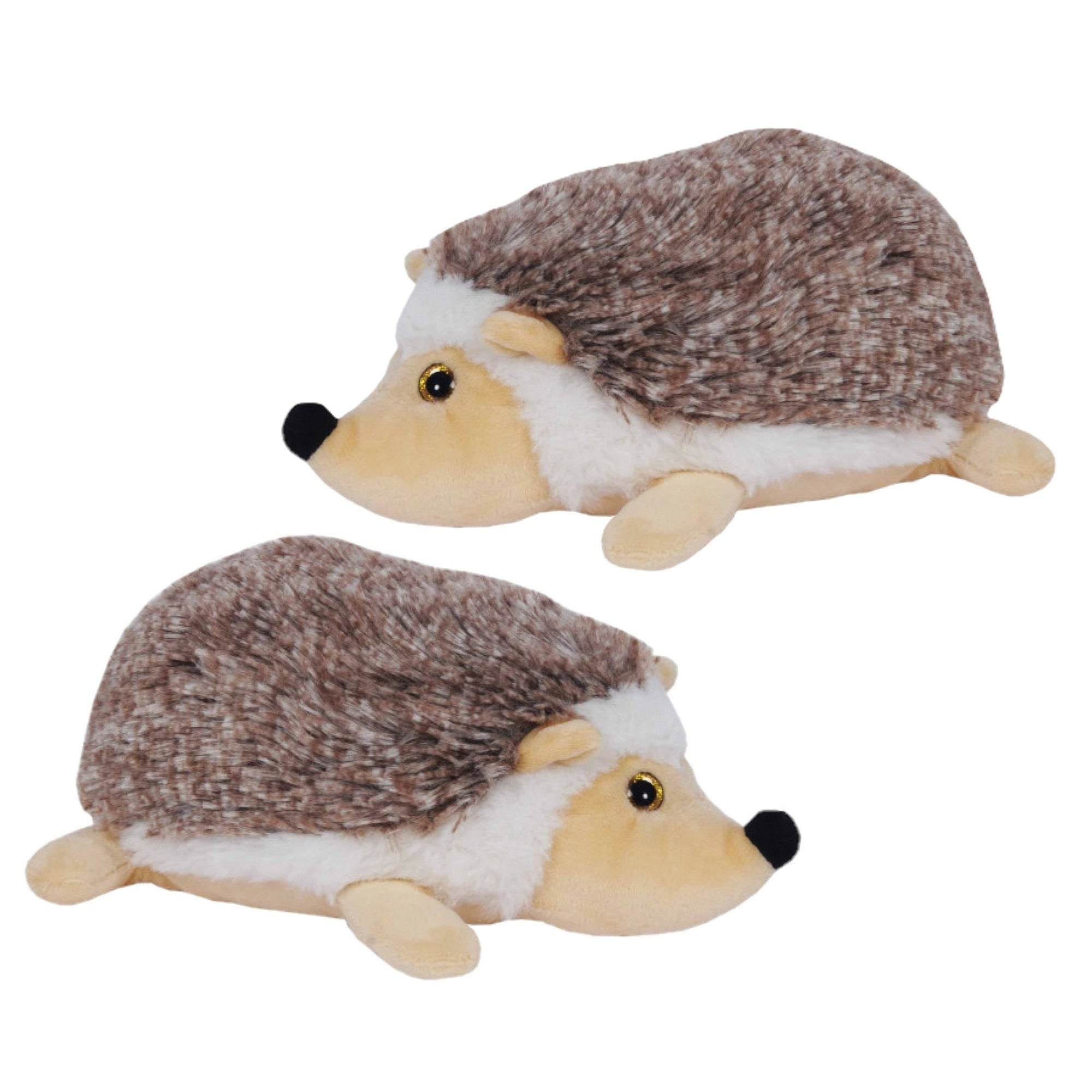 Sandy pluche egel knuffel - 2x - pluche - 23 cm