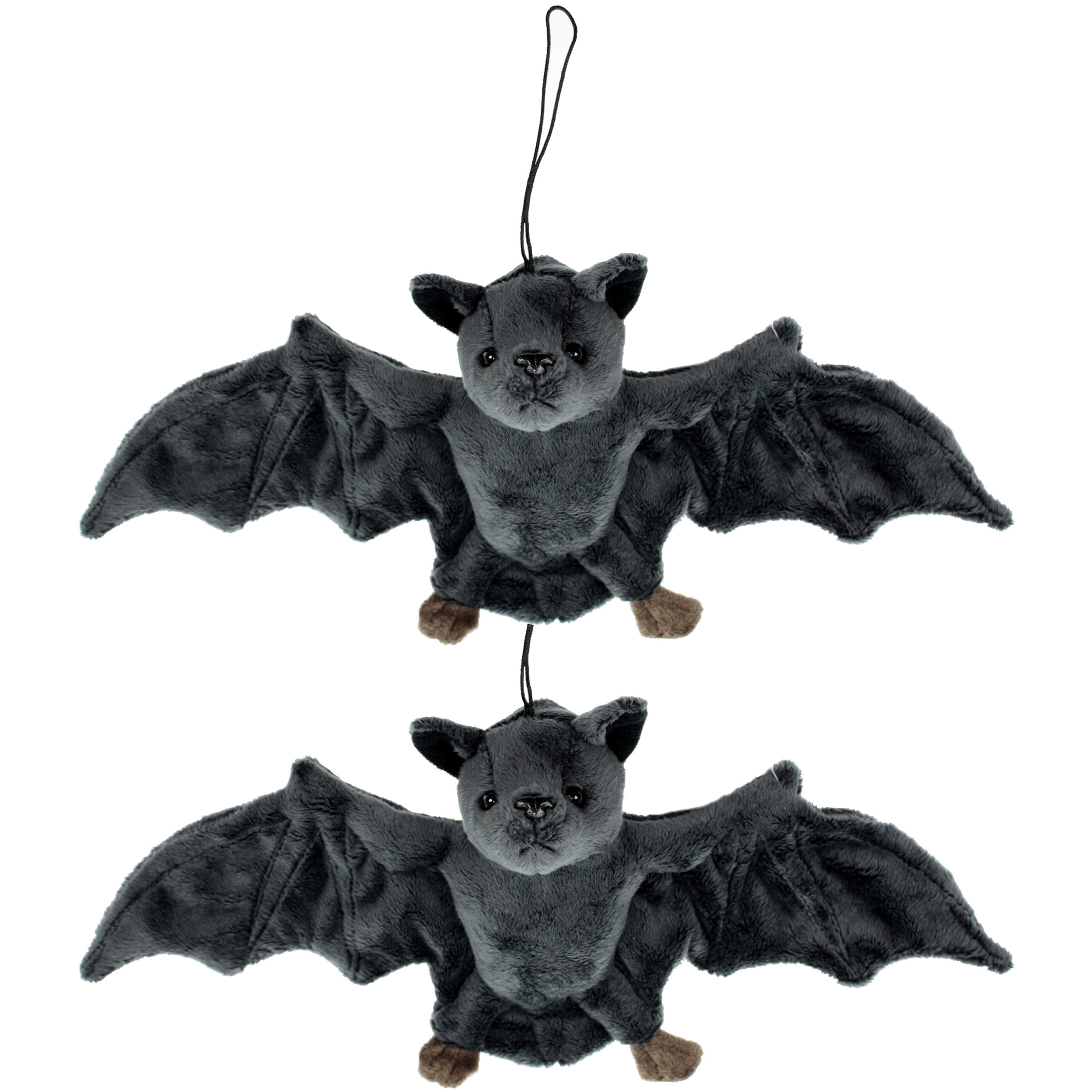 Set van 2 vleermuis knuffels - pluche - 36 cm - dieren