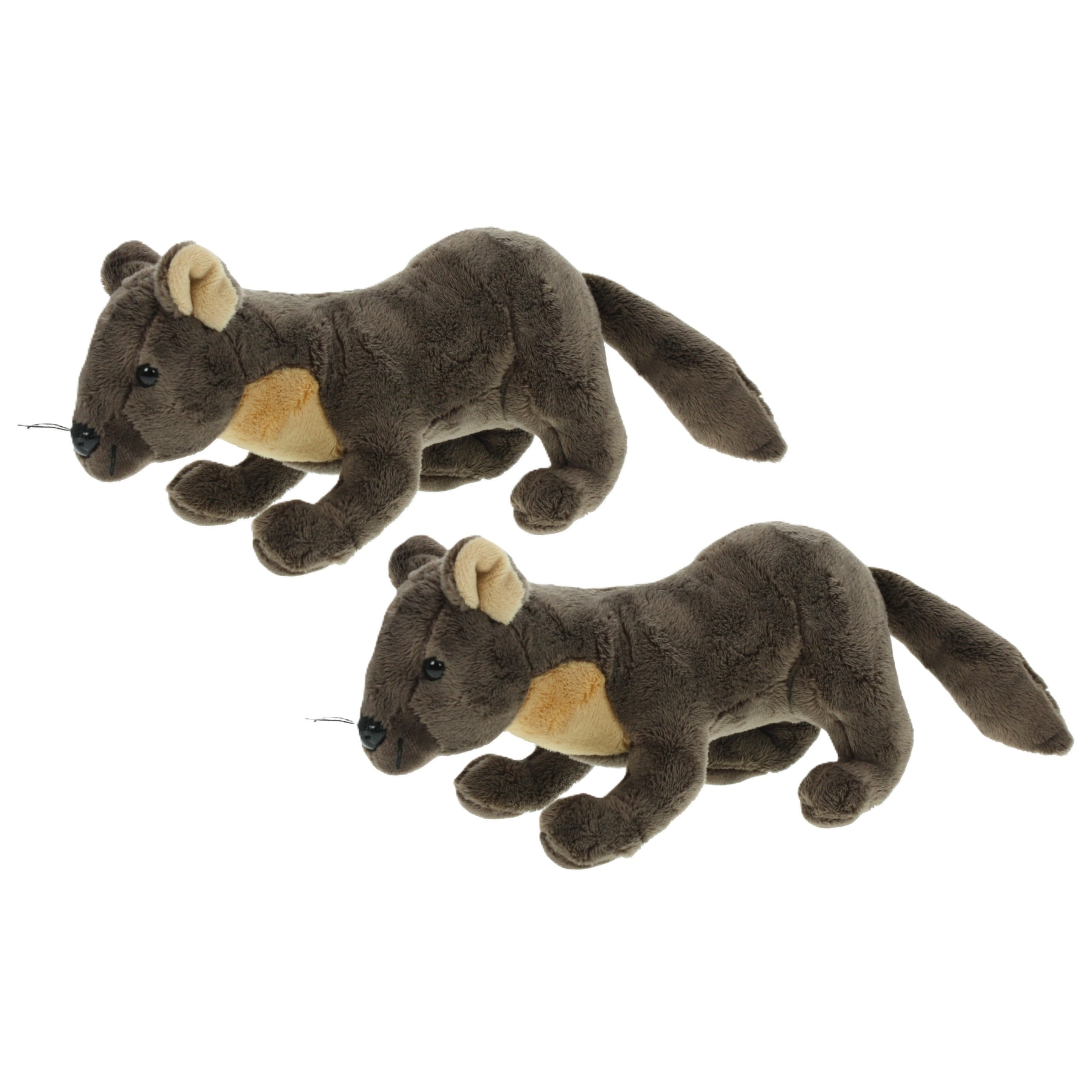 Knuffel boommarter - pluche - 29 cm - marterknuffel - speelgoed