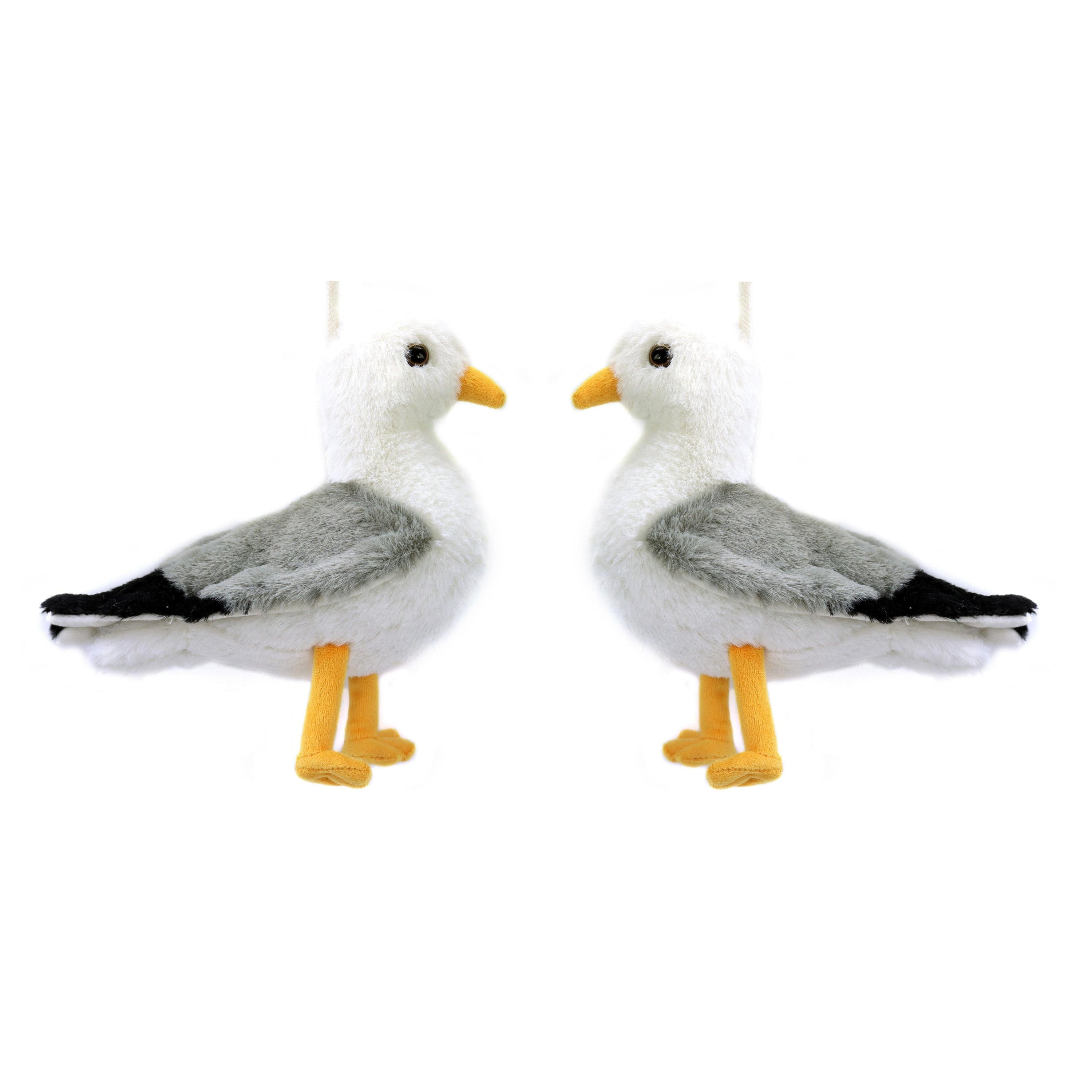 Creation zeemeeuw knuffel - pluche - 20 cm - met geluid