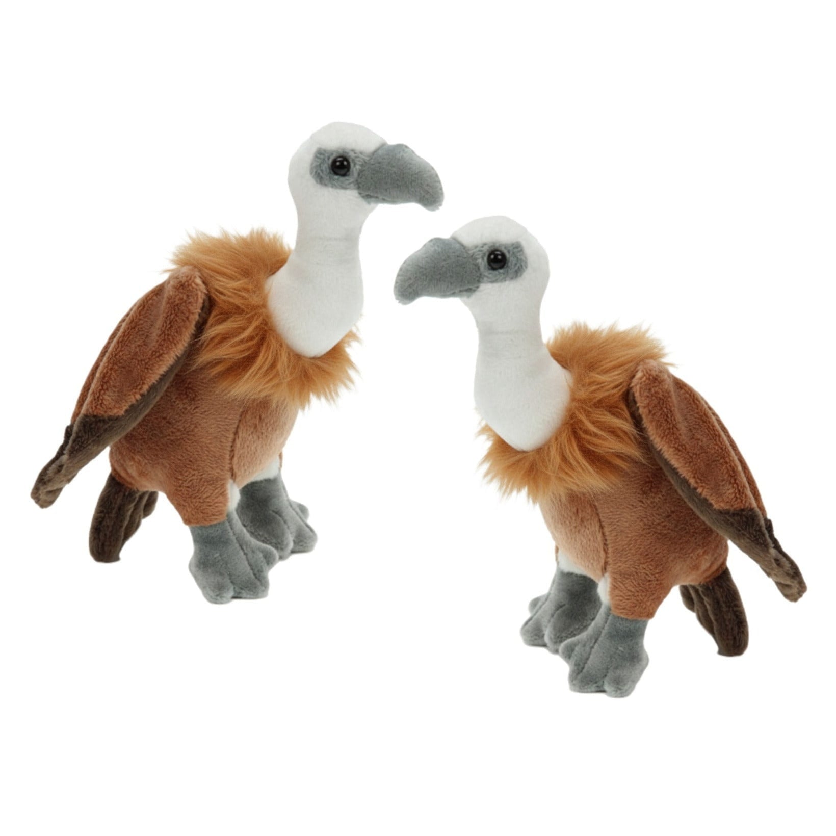 Cornelissen vale gier knuffel - pluche - 21 cm - bruin