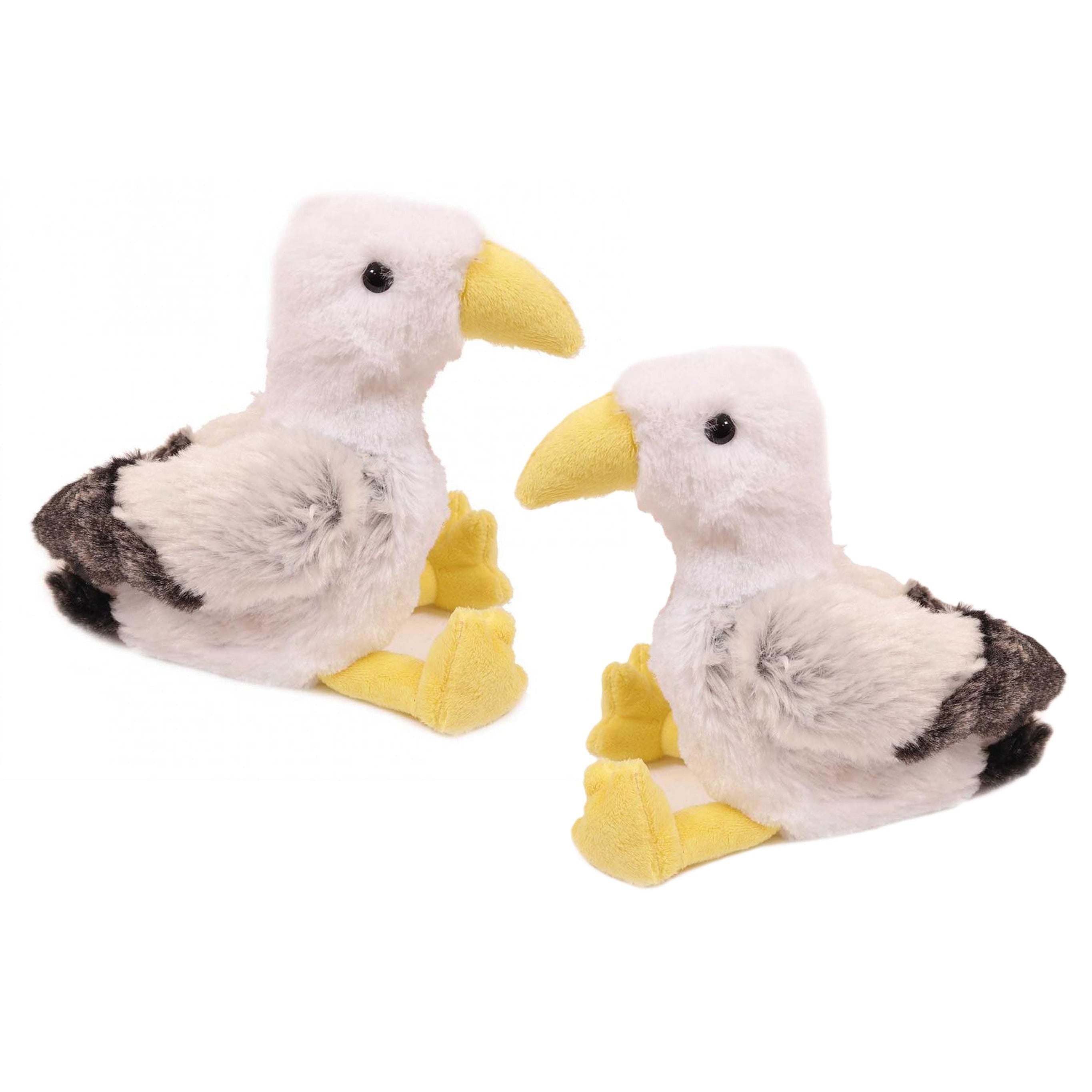 Meeuw knuffel - 2 stuks - pluche - 20 cm - vogels