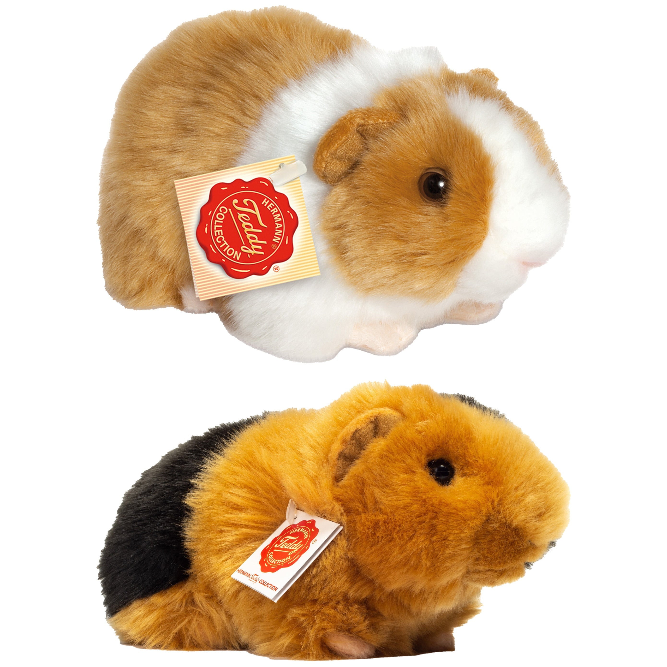 Cavia knuffel set 2 stuks - zachte pluche - 20 cm