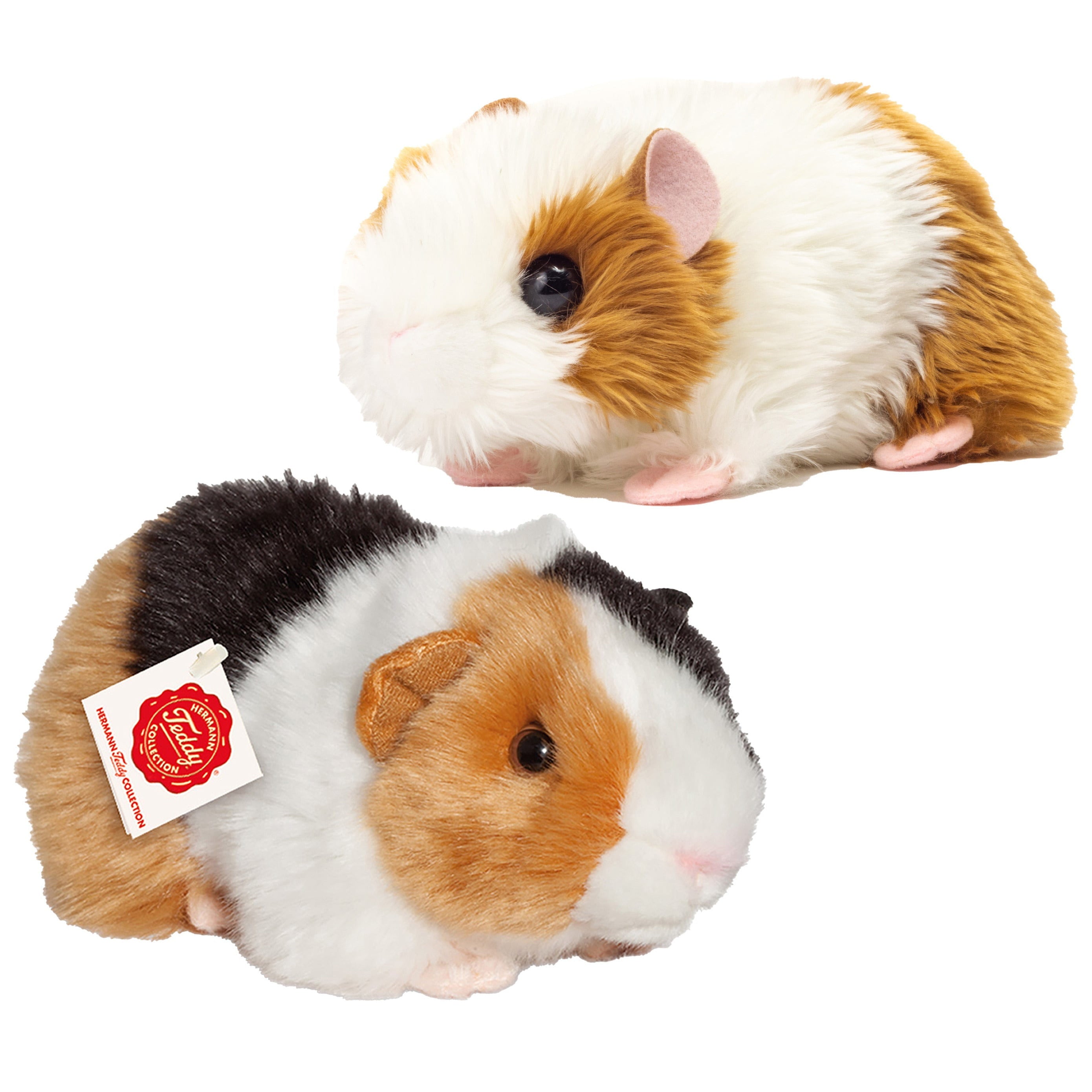Cavia knuffel set van 2 - zachte pluche - 20 cm