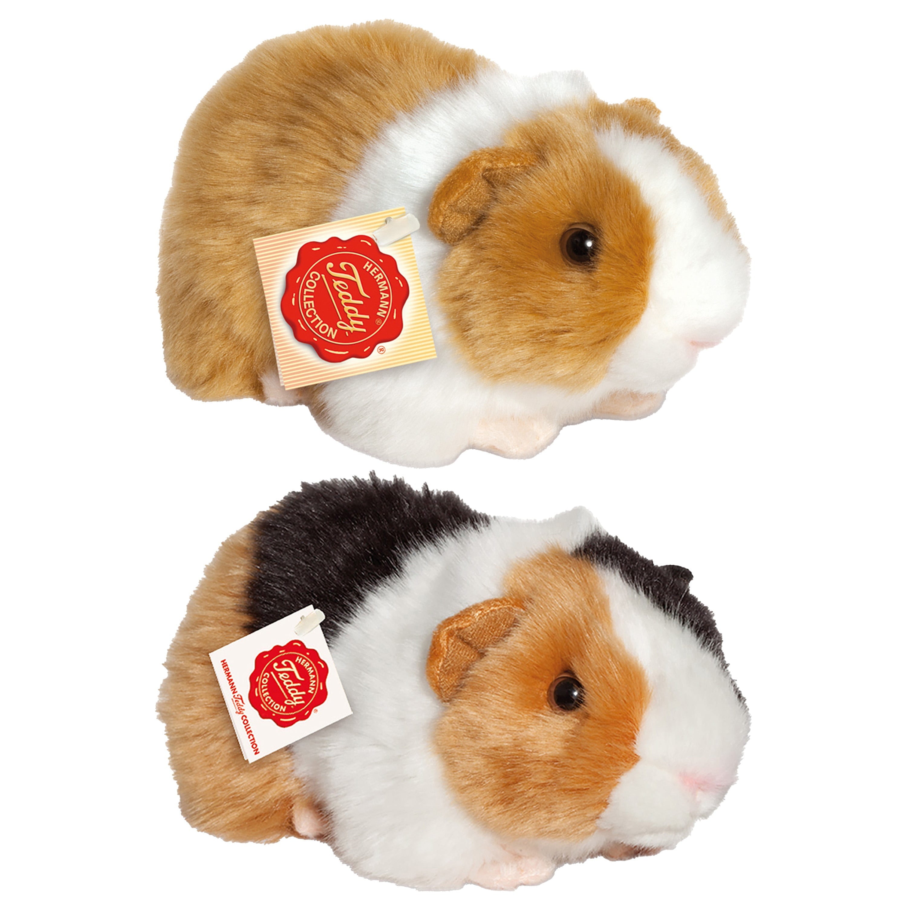 Cavia knuffel set 2 stuks - zachte pluche - 20 cm