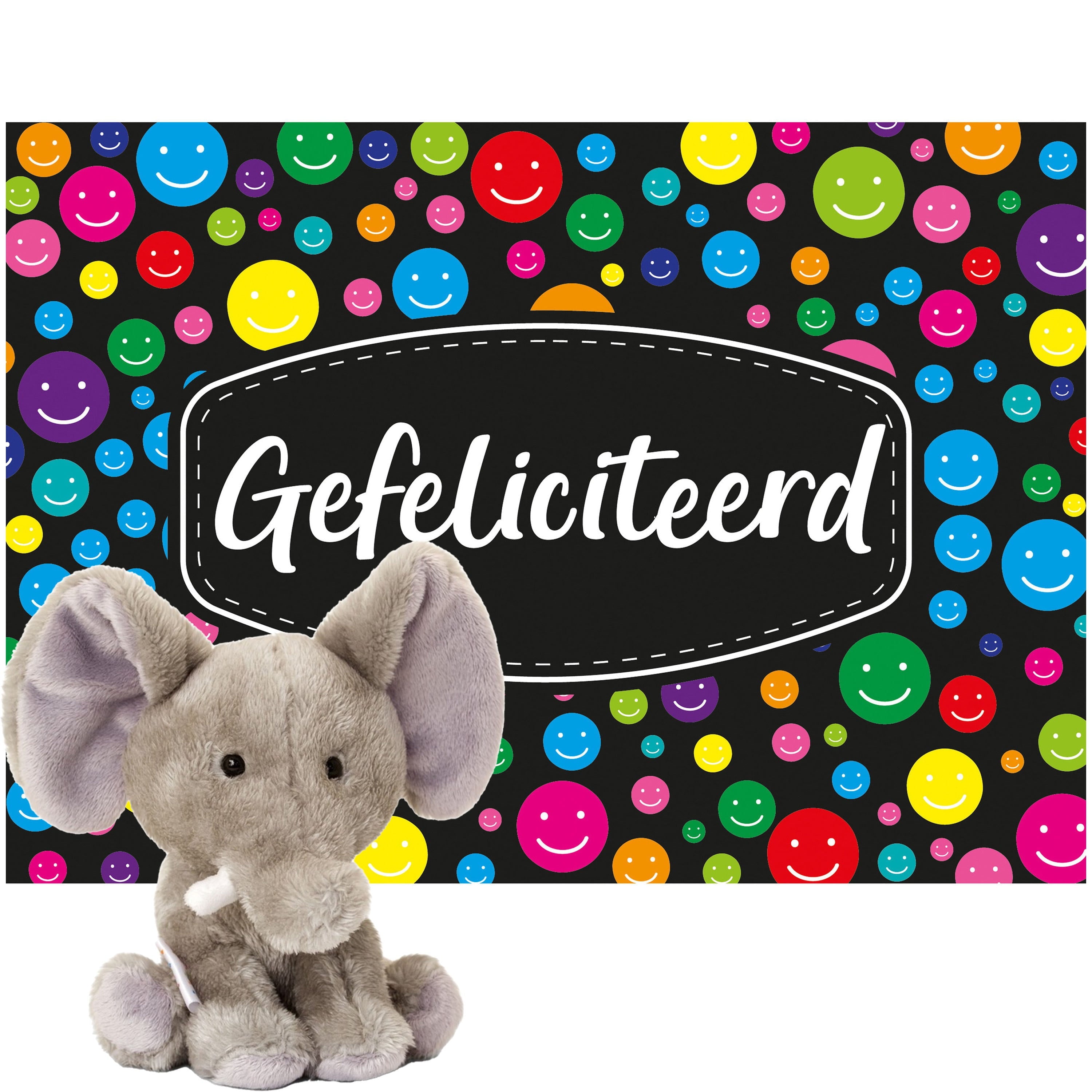 Keel Toys olifant knuffel - pluche - 14 cm - cadeau