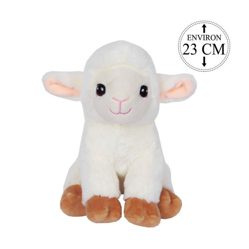 MBW pluche kuiken - geel - knuffel - 11 cm - Pasen
