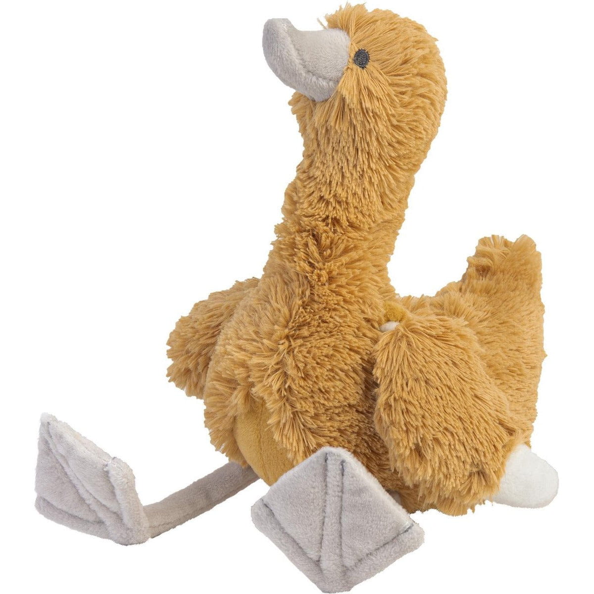 Happy Horse Eend Twine knuffel - okergeel - 22 cm - pluche - babyknuffel - kraamcadeau