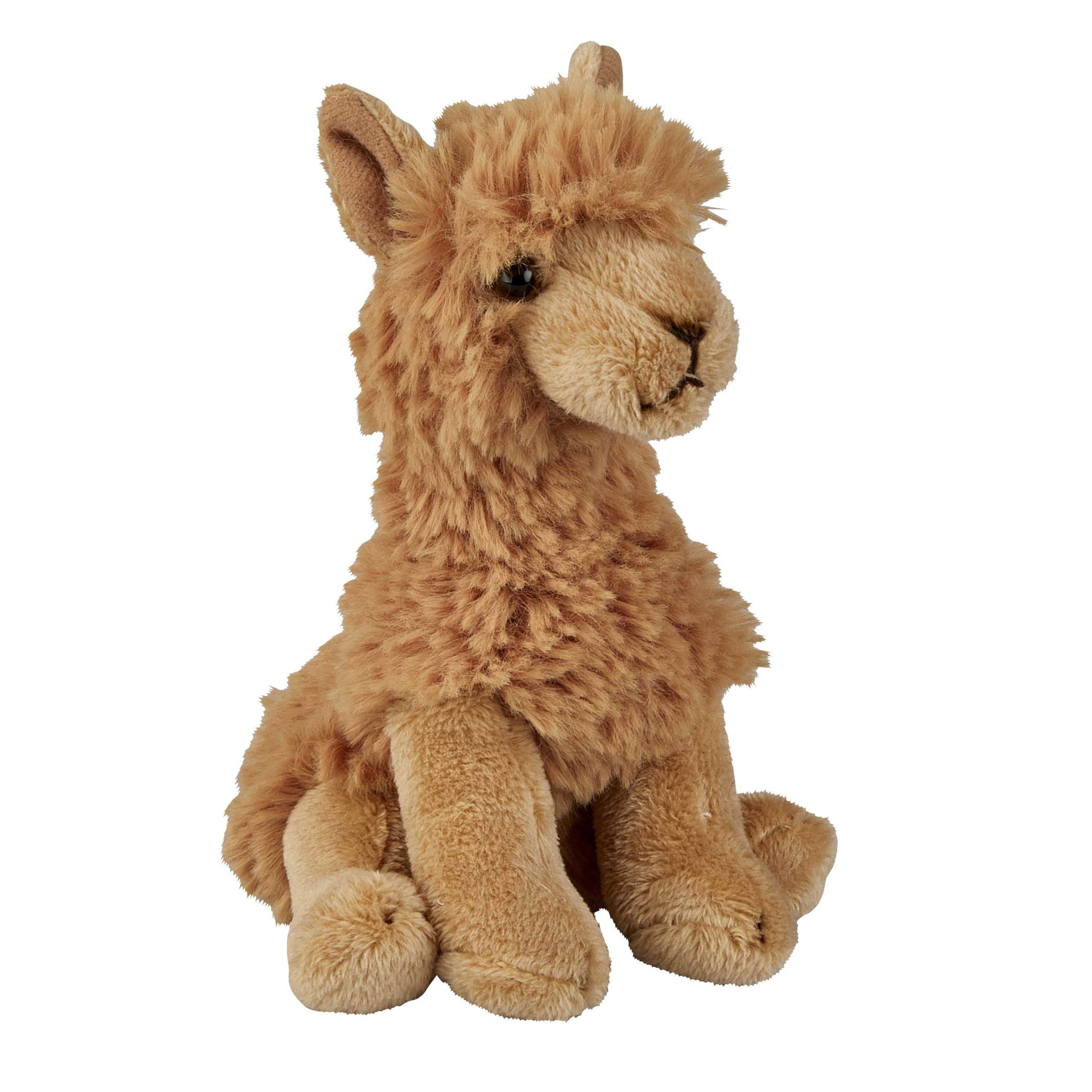 Hansa cavia knuffel - wit/bruin - 30 cm - pluche