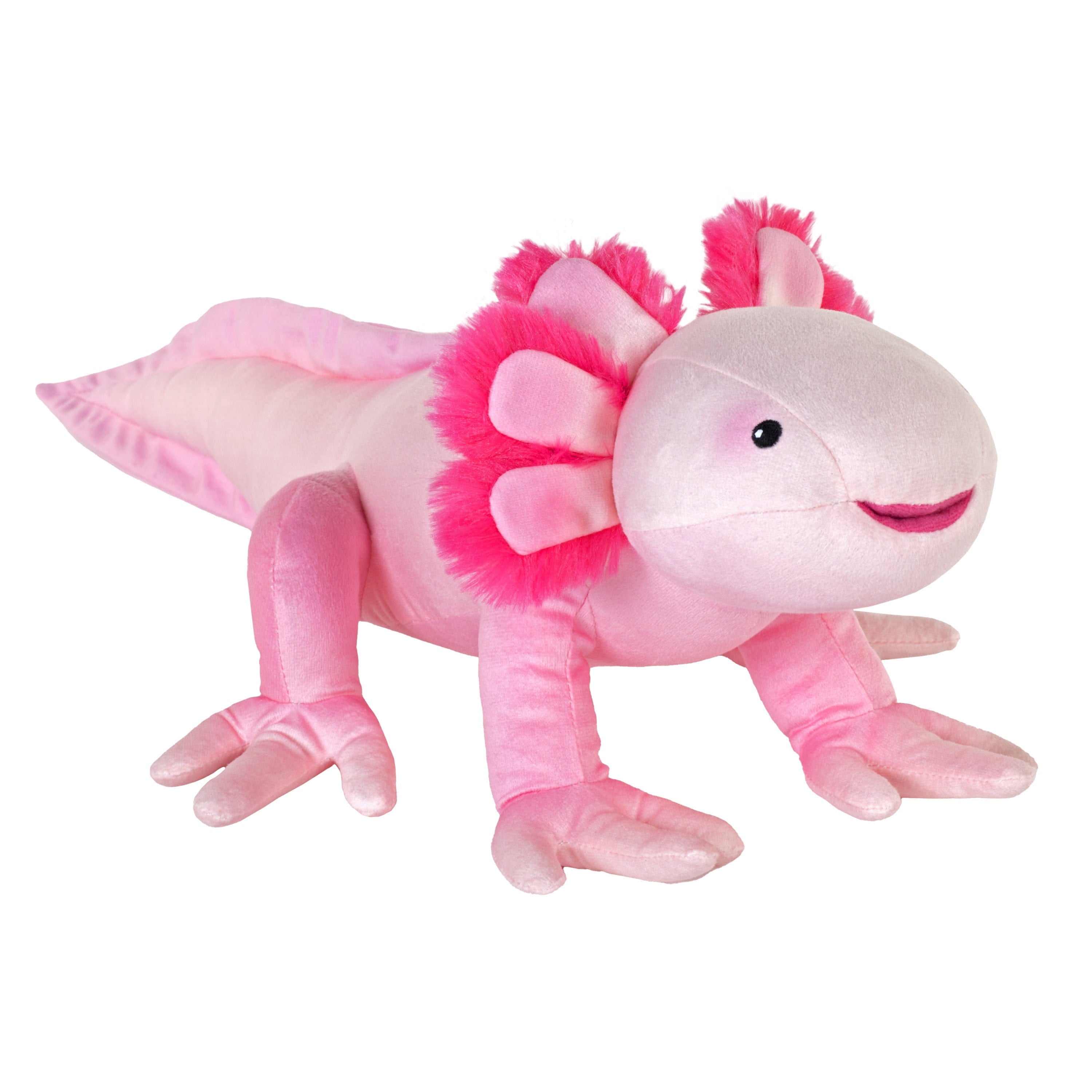 Wild Republic axolotl knuffel - pluche - roze - 30 cm - salamander