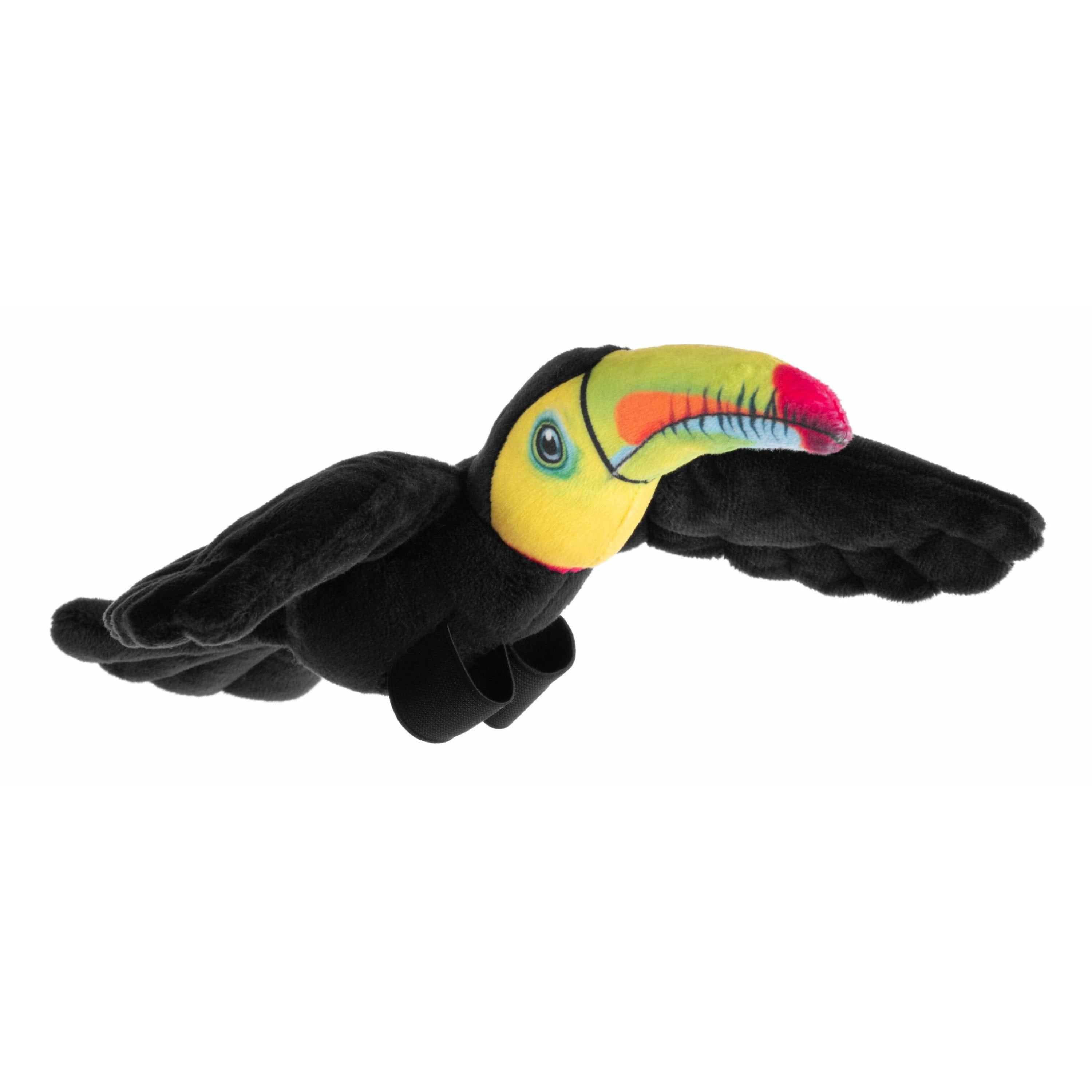 Wild Republic toekan knuffel - pluche - 12 cm - tropische vogel