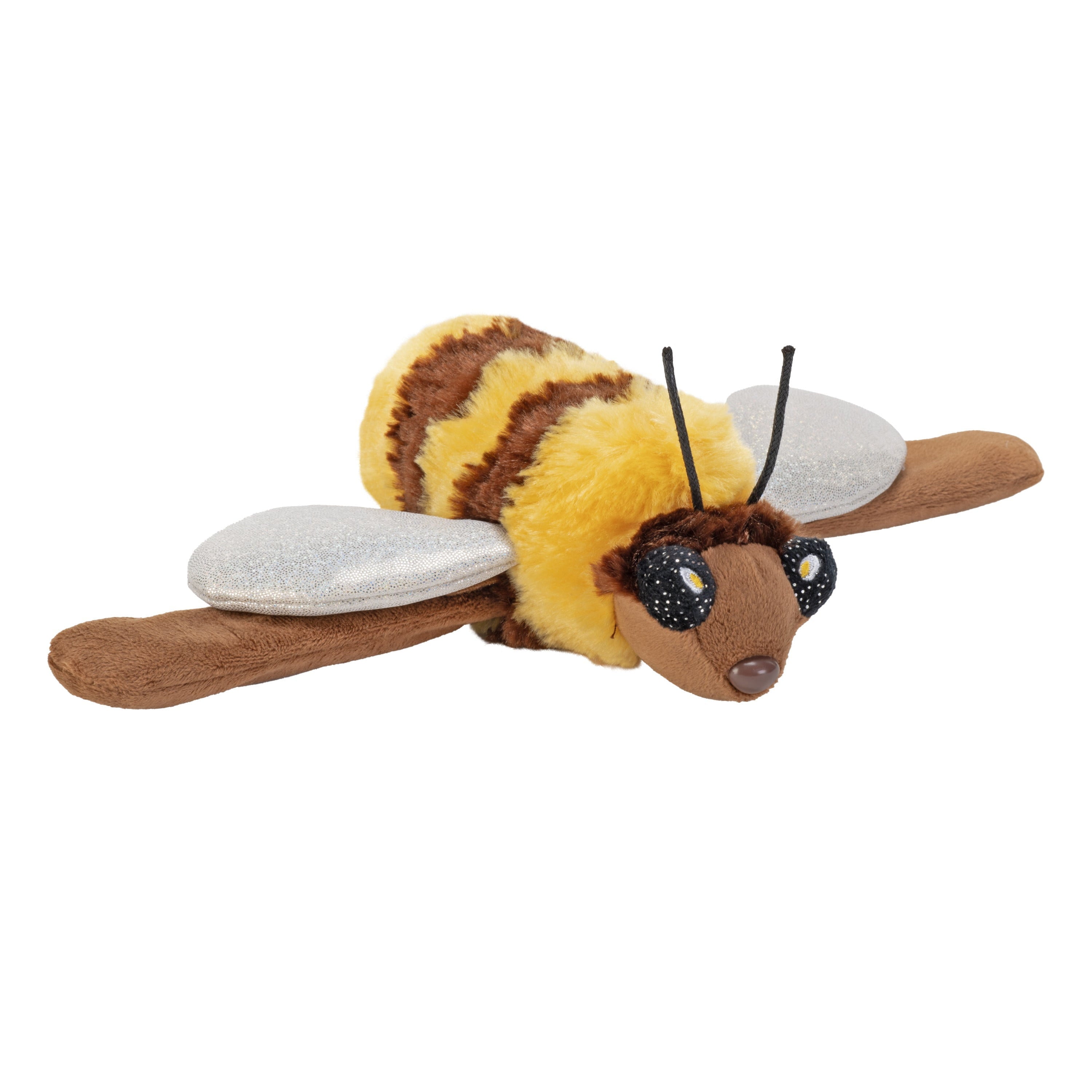 Wild Republic bij knuffel - pluche - 20 cm - insecten - honingbij - dierenknuffel