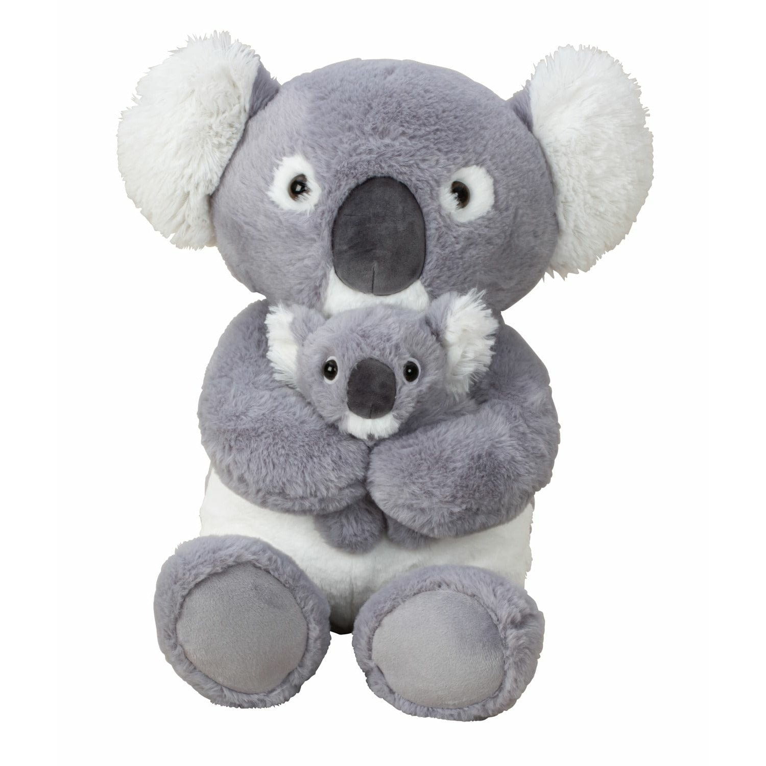 Mel-o-design koala met kind knuffel - pluche - 35 cm - Australische dieren - knuffeldier