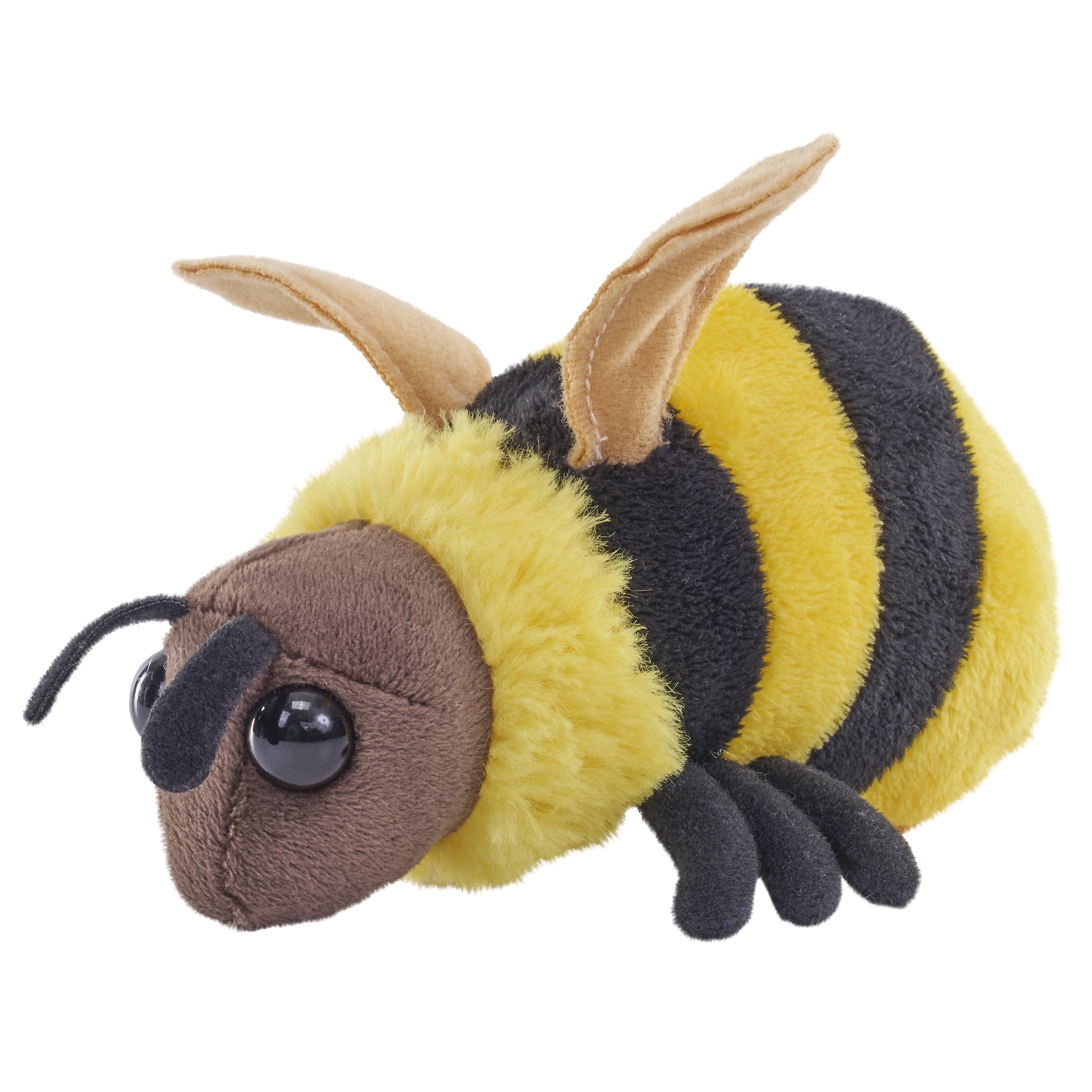 Wild Republic honingbij knuffel - pluche - 13 cm - insecten