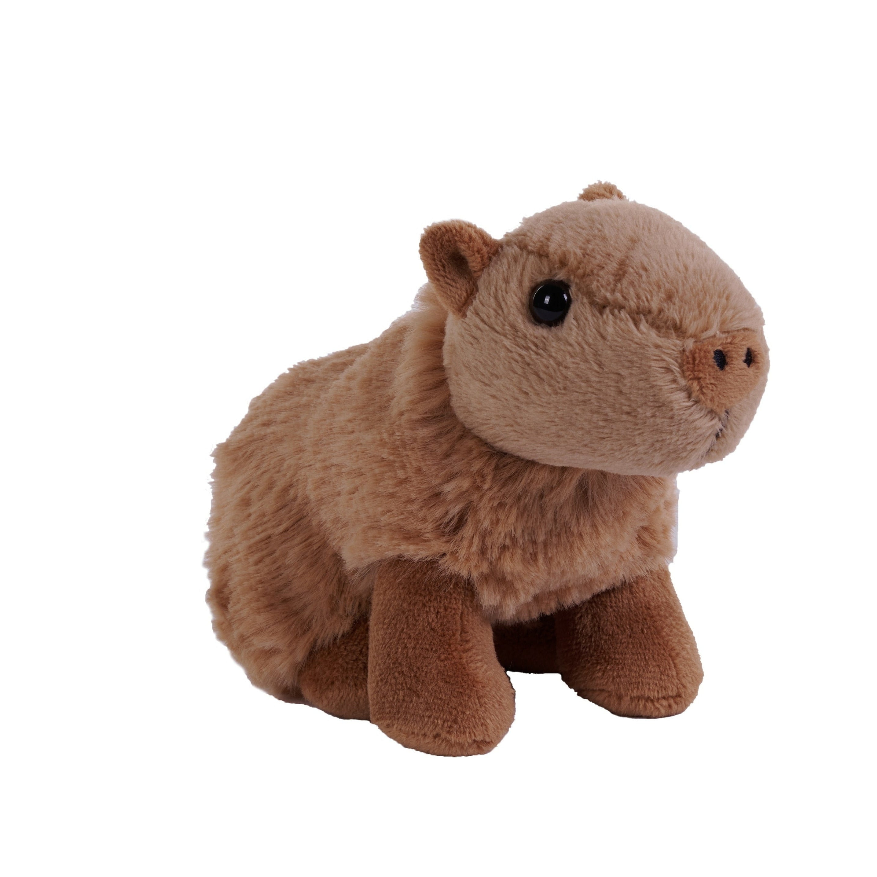 Wild Republic capibara knuffel - pluche - 13 cm - waterzwijn - knaagdier