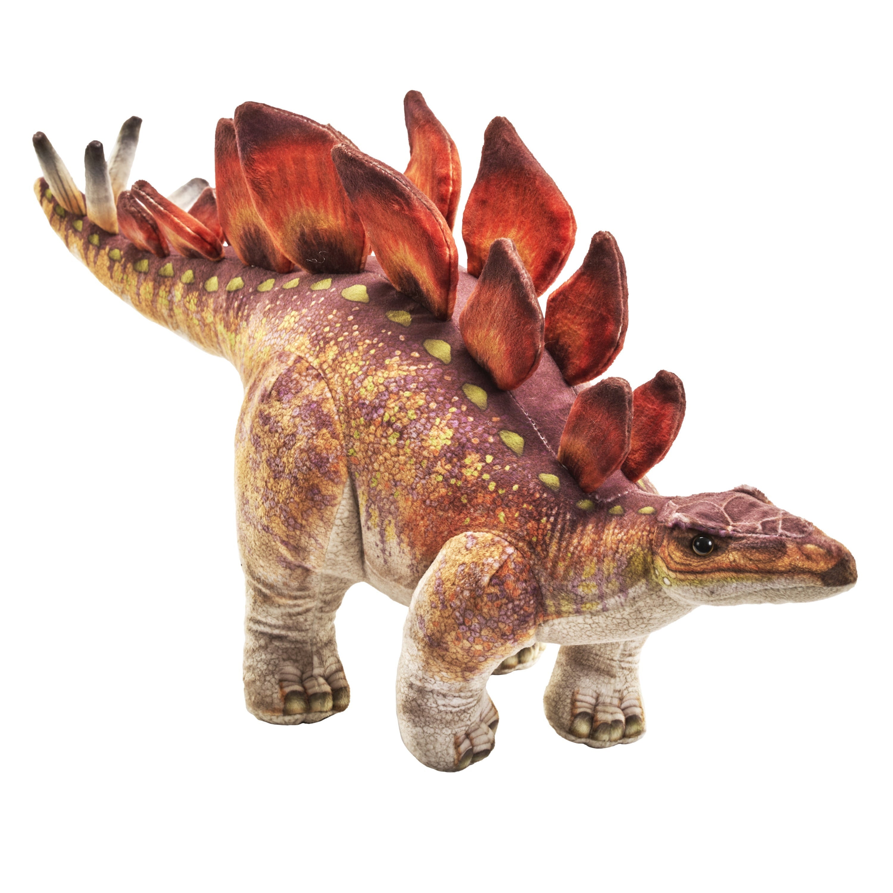 Wild Republic stegosaurus knuffel - pluche - 60 cm - dino