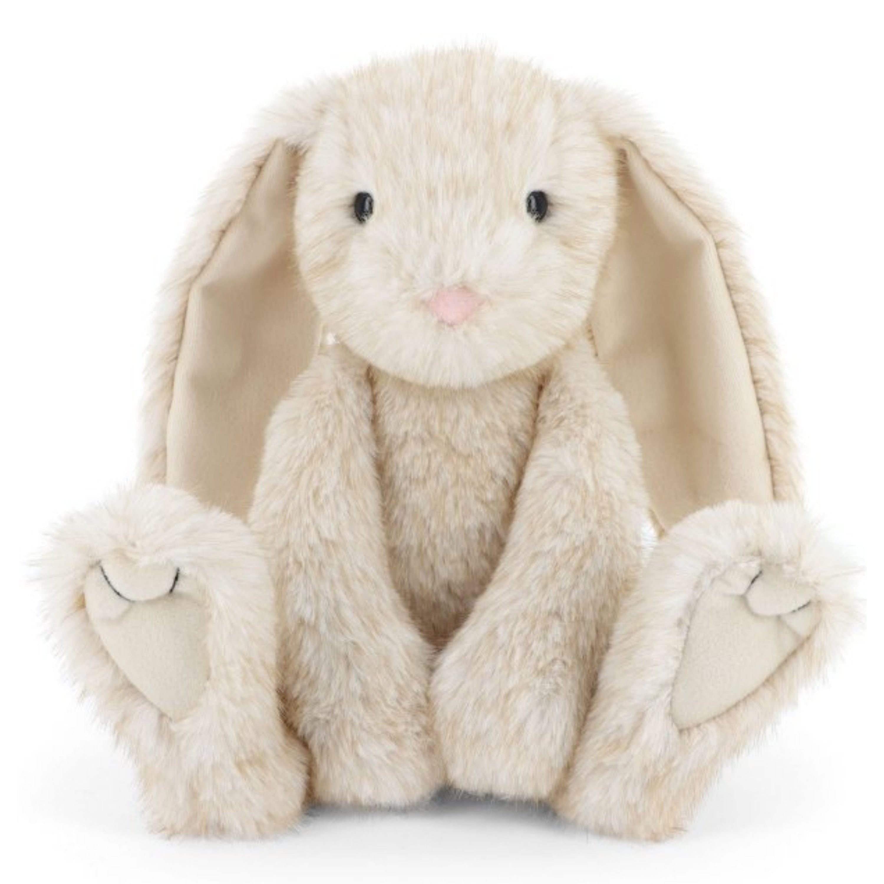 Keel Toys konijn knuffel - pluche - 20 cm - creme wit