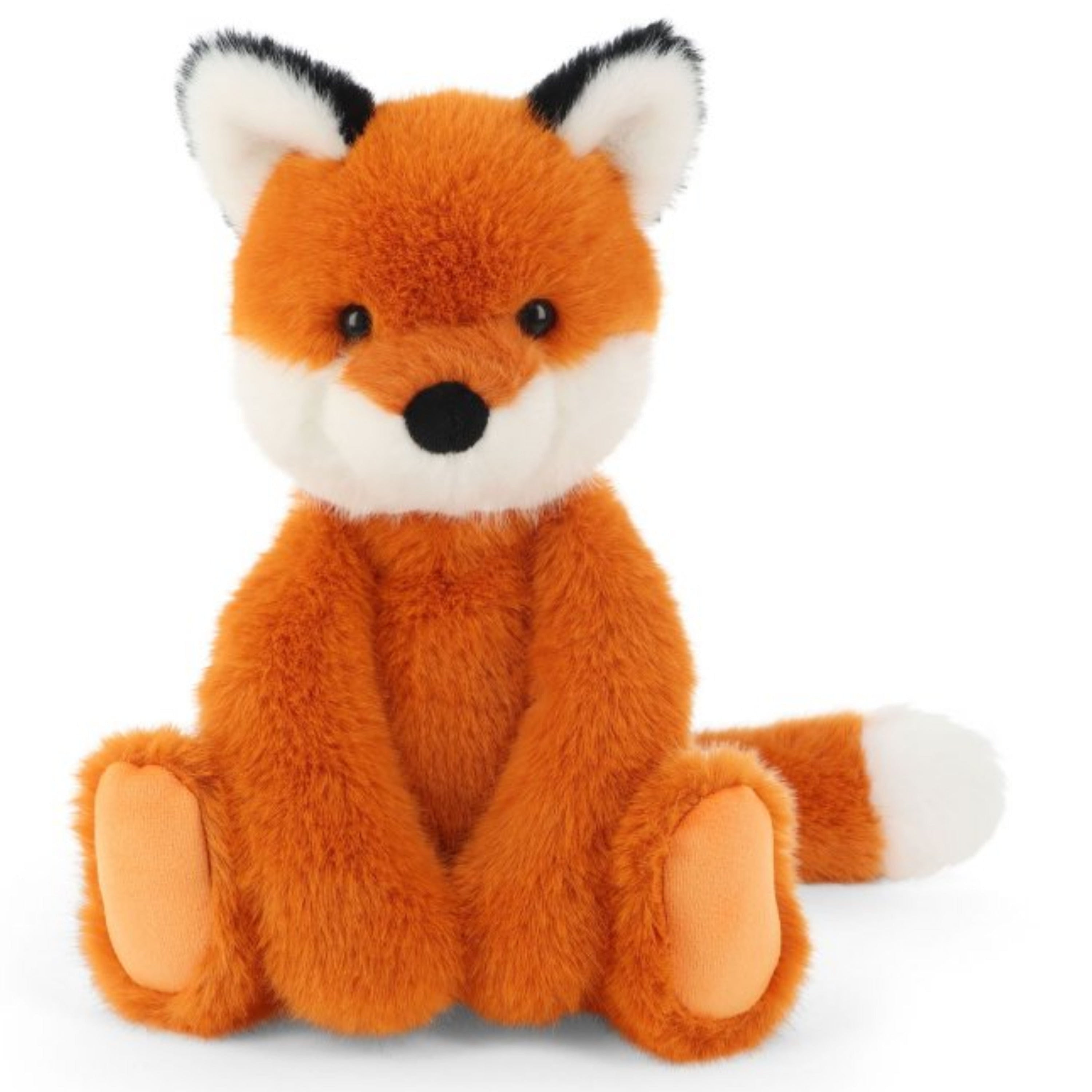 Keel Toys vos knuffel - pluche - rood - zittend - 20 cm