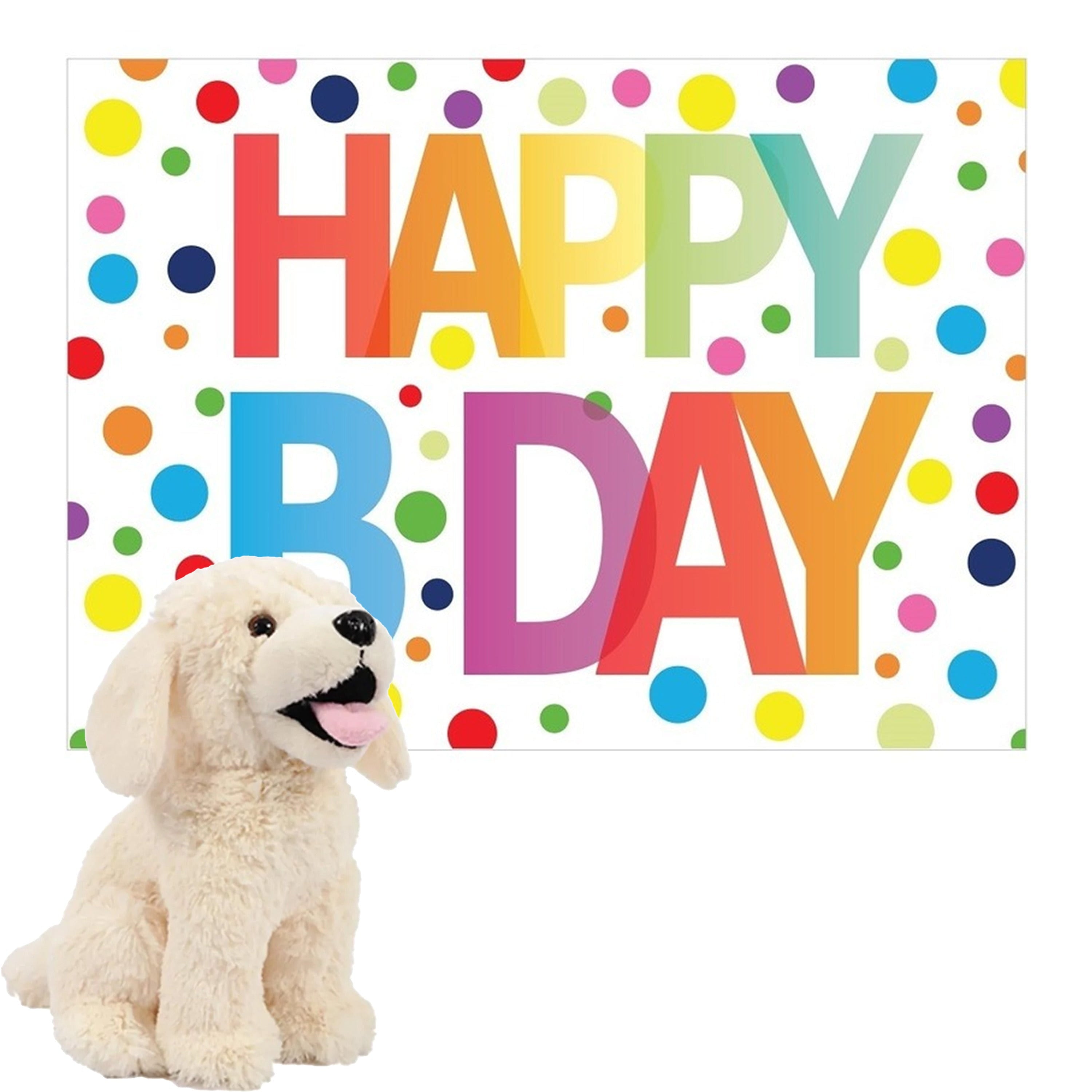 PIA Soft Toys Labrador knuffel - pluche - 20 cm - verjaardagscadeau
