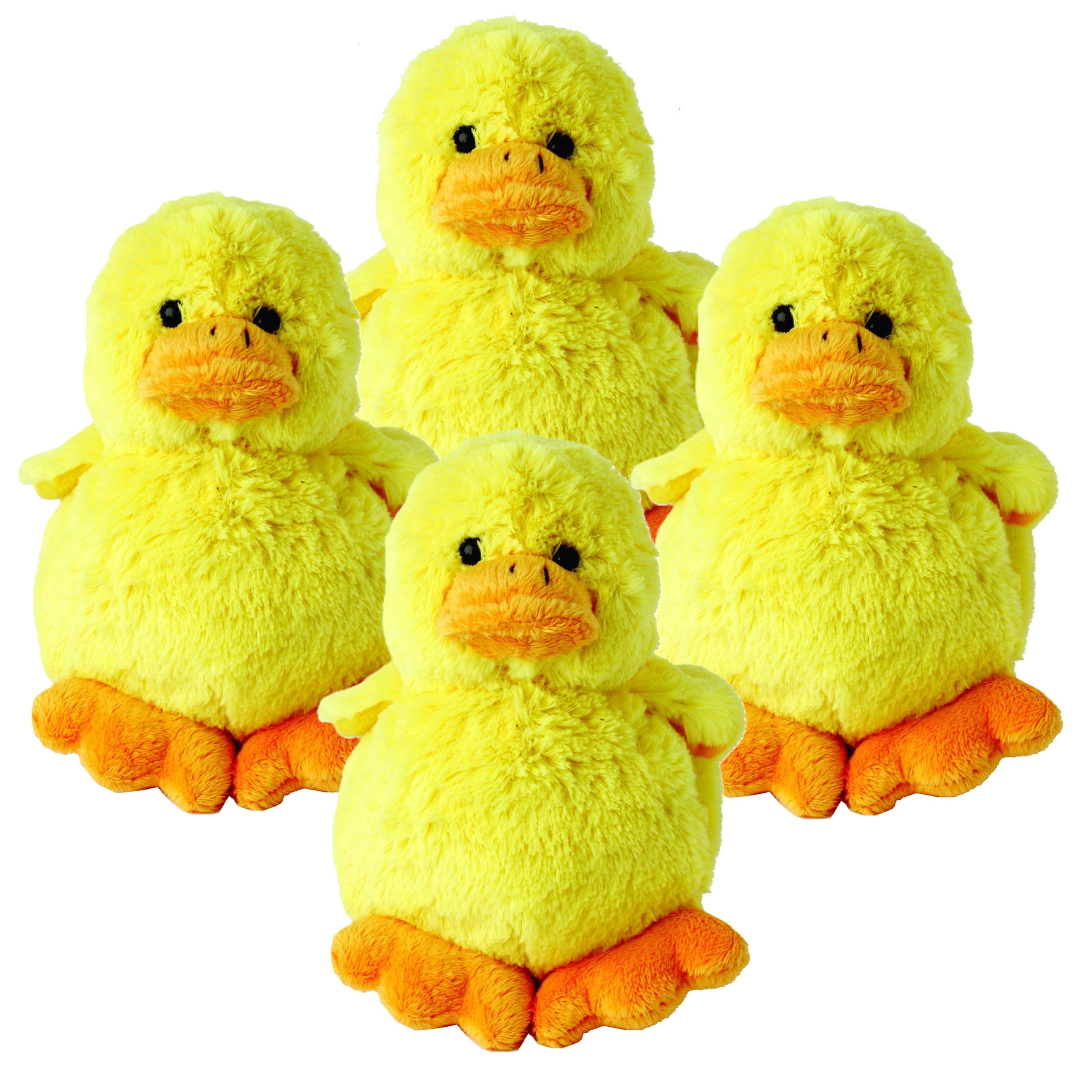Schmoozies kuiken knuffel - geel - 16 cm - Pasen - pluche