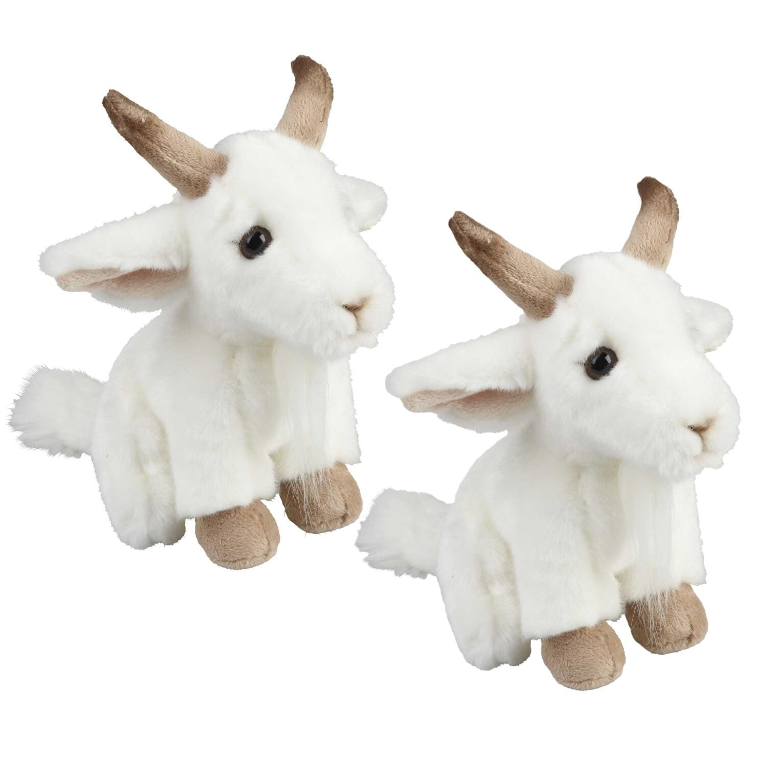 Ravensden geitjes knuffel set - pluche - 18 cm