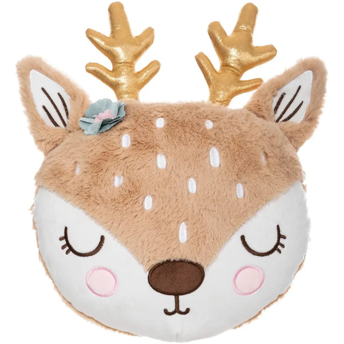 Hertje sierkussen kinderkamer - polyester - 31 cm