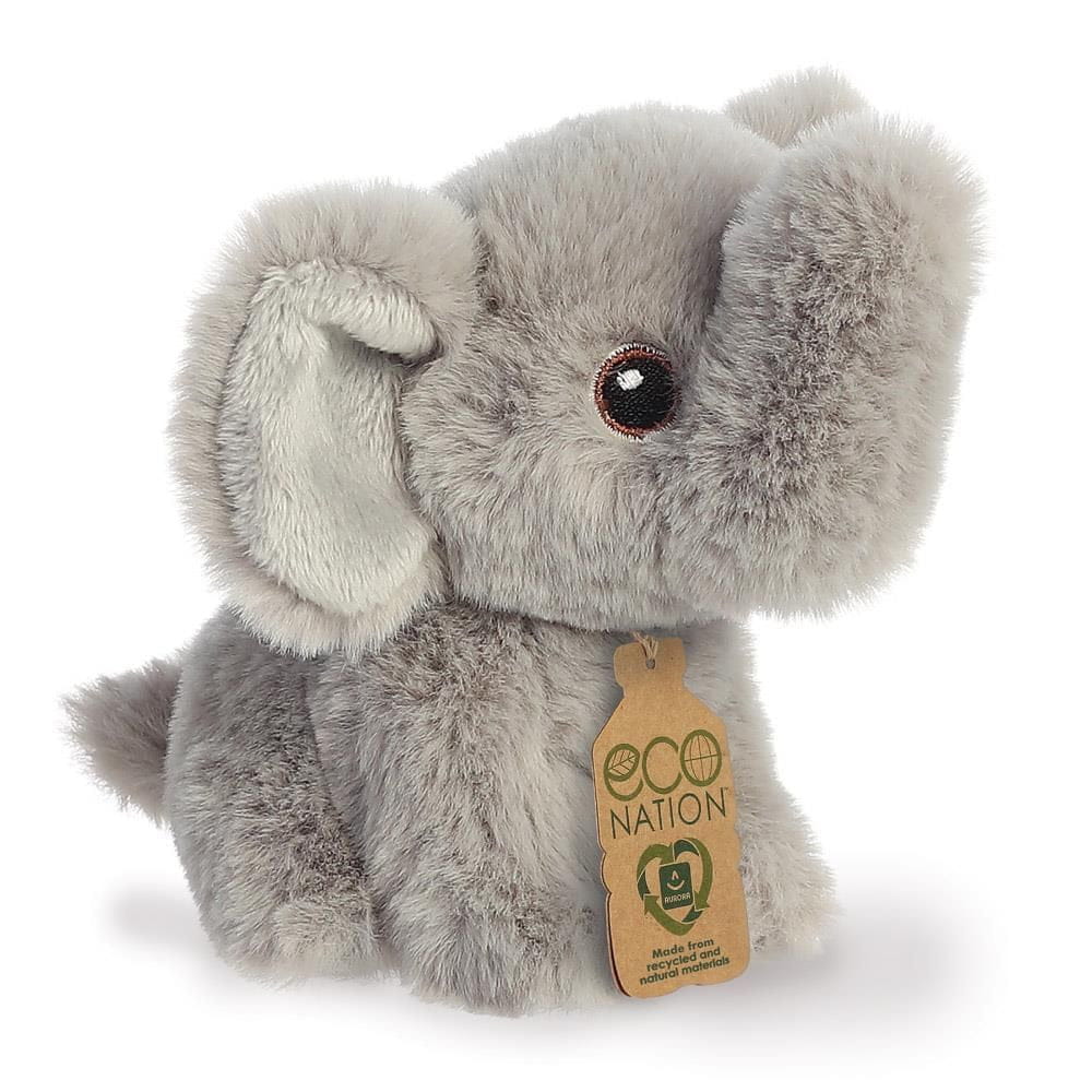 Pluche slechtvalk knuffel - bruin/wit - 23 cm - roofvogel
